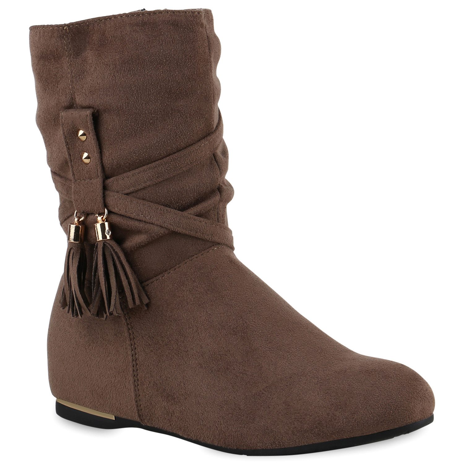 VAN HILL 839586 Keilstiefelette Bequeme Schuhe