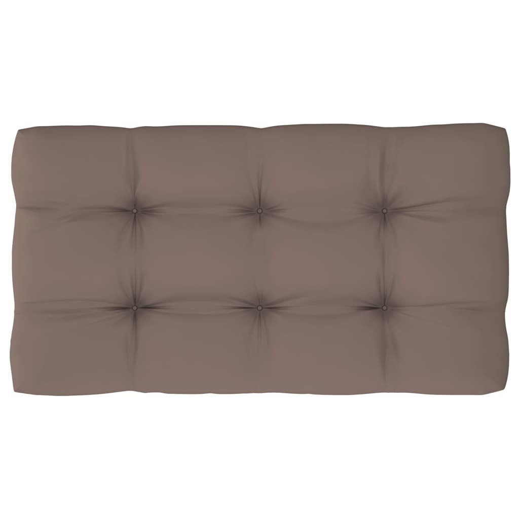 Teile Honigbraun aus Garten-Ecksofa Imprägniert, Kiefernholz vidaXL 1 Taupe Honigbraun Paletten Loungesofa