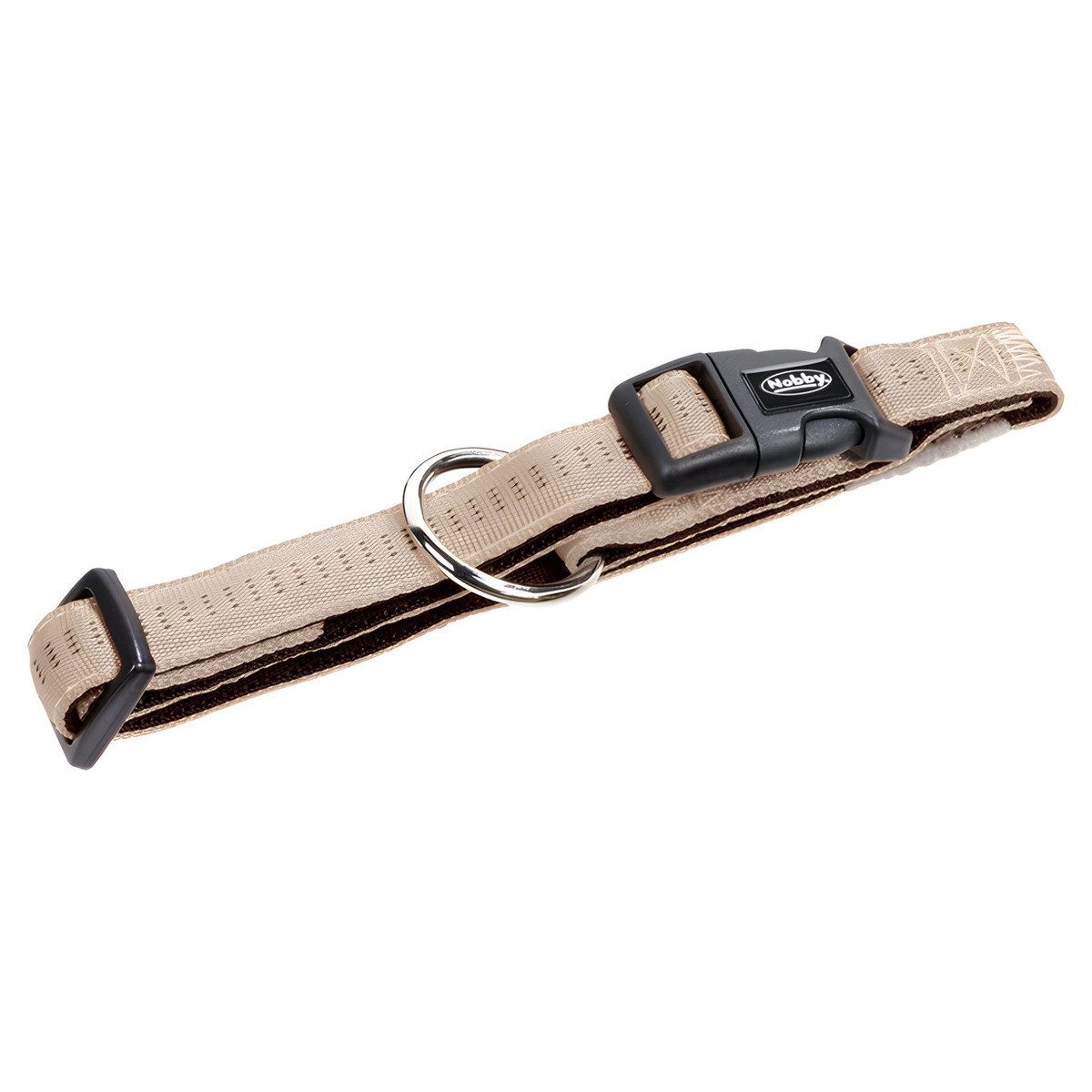Nobby Hunde-Halsband Halsband Soft Grip beige/chocolate