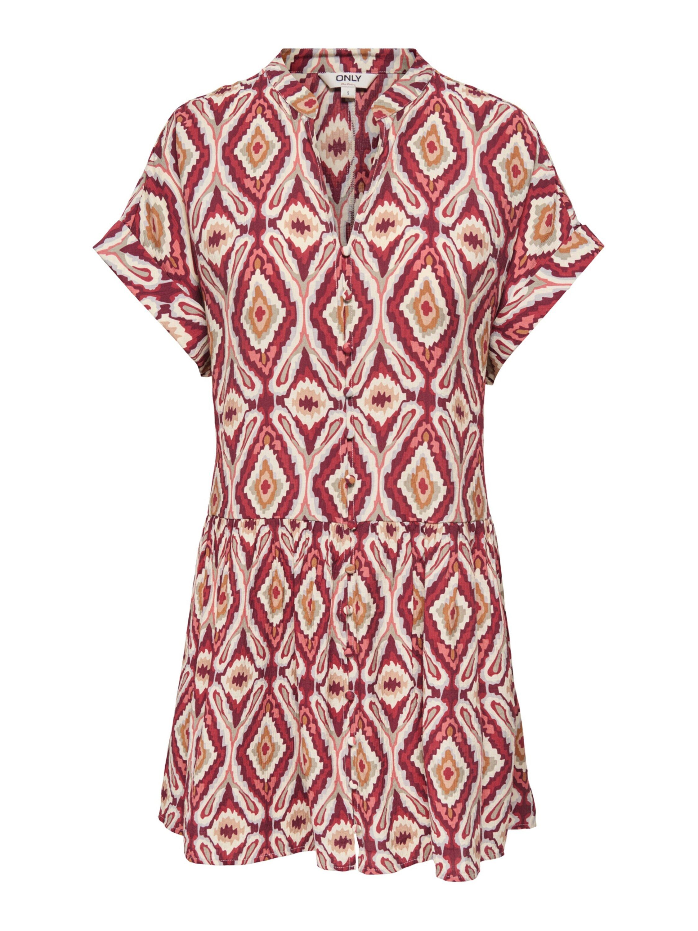 ONLY Blusenkleid ONLELODY (1-tlg) Drapiert/gerafft