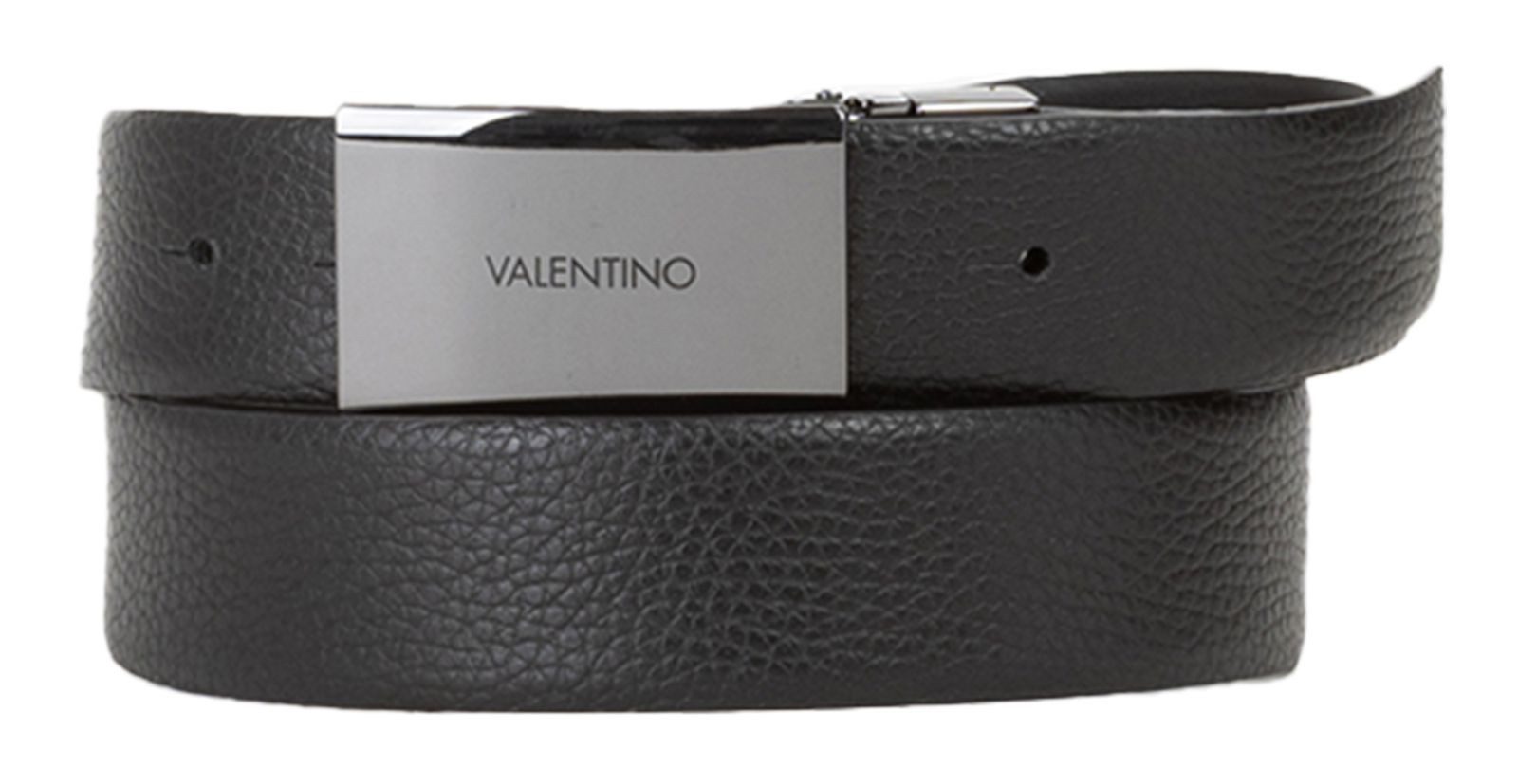 VALENTINO BAGS Ledergürtel Plaque Buckle Belt aus echtem Leder