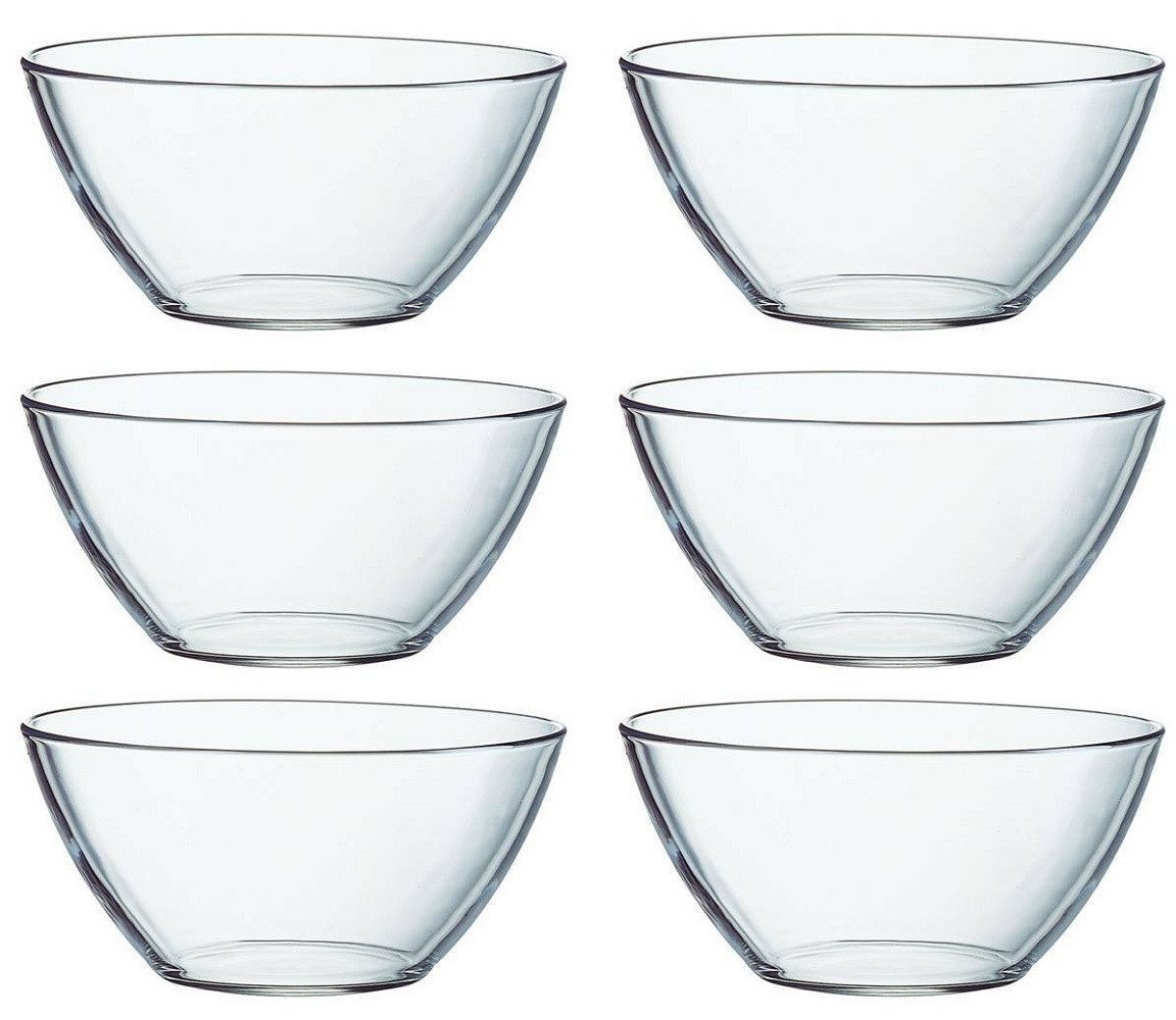 Luminarc Luminarc Cosmos Schale 17 cm 6er Set, Glas, (Spar-Set)
