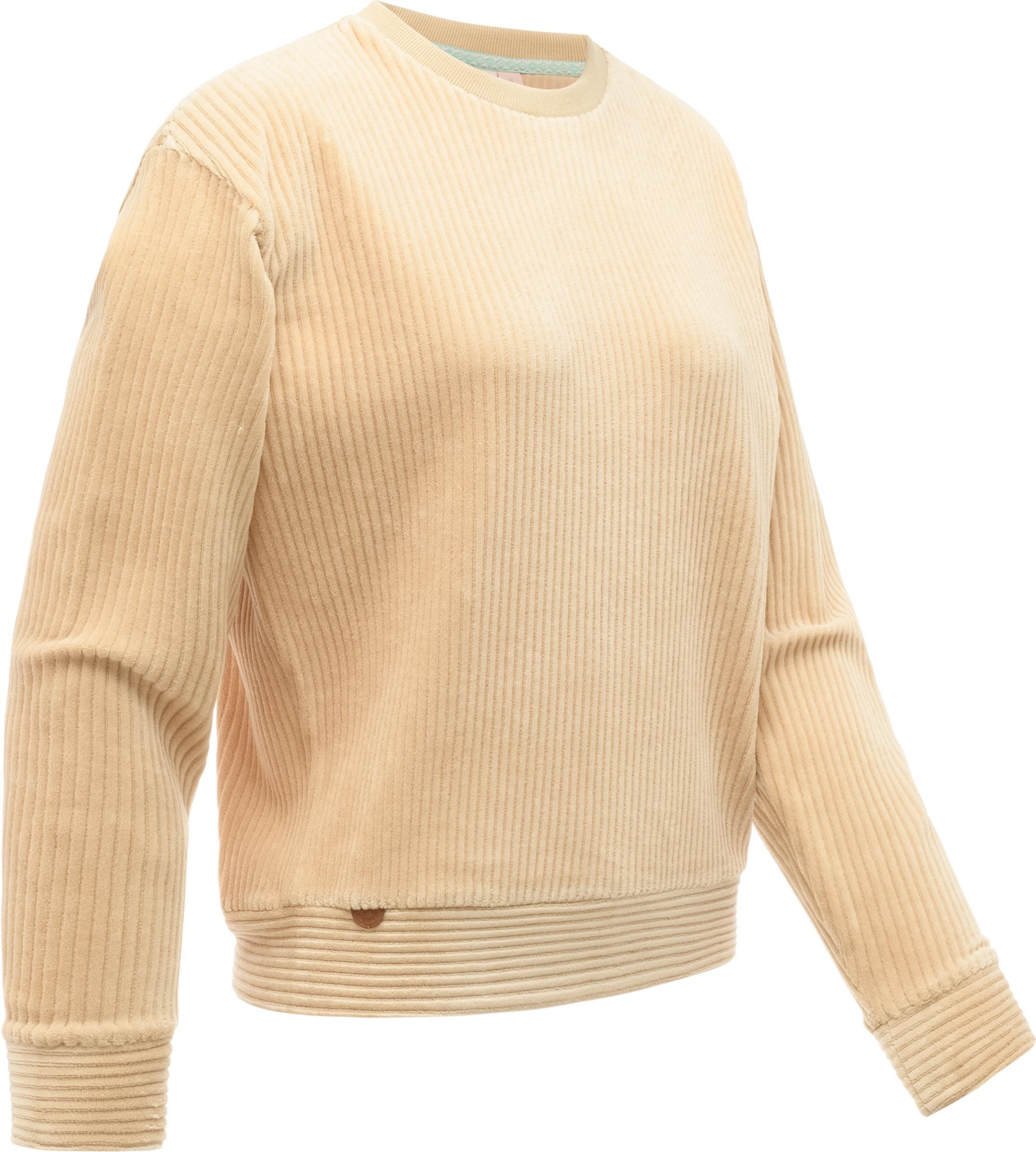 Ragwear Sweatshirt Dellani Cordy Langarm Oberteil in Kord-Optik – Bild 2 von 4