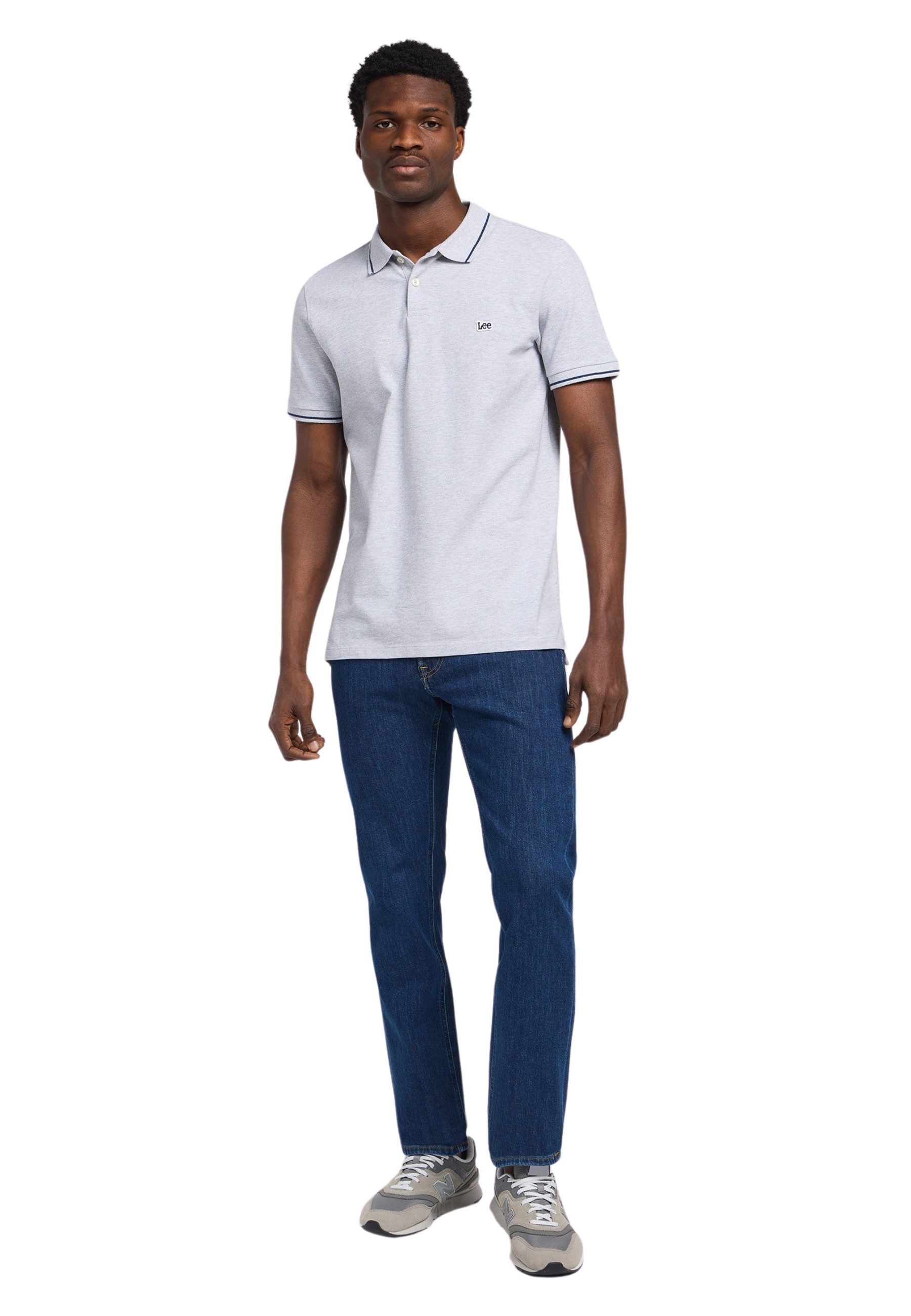 Lee Herren Jeans Daren Zip Fly - Regular Fit - Blau - Deep Dark Stone günstig online kaufen