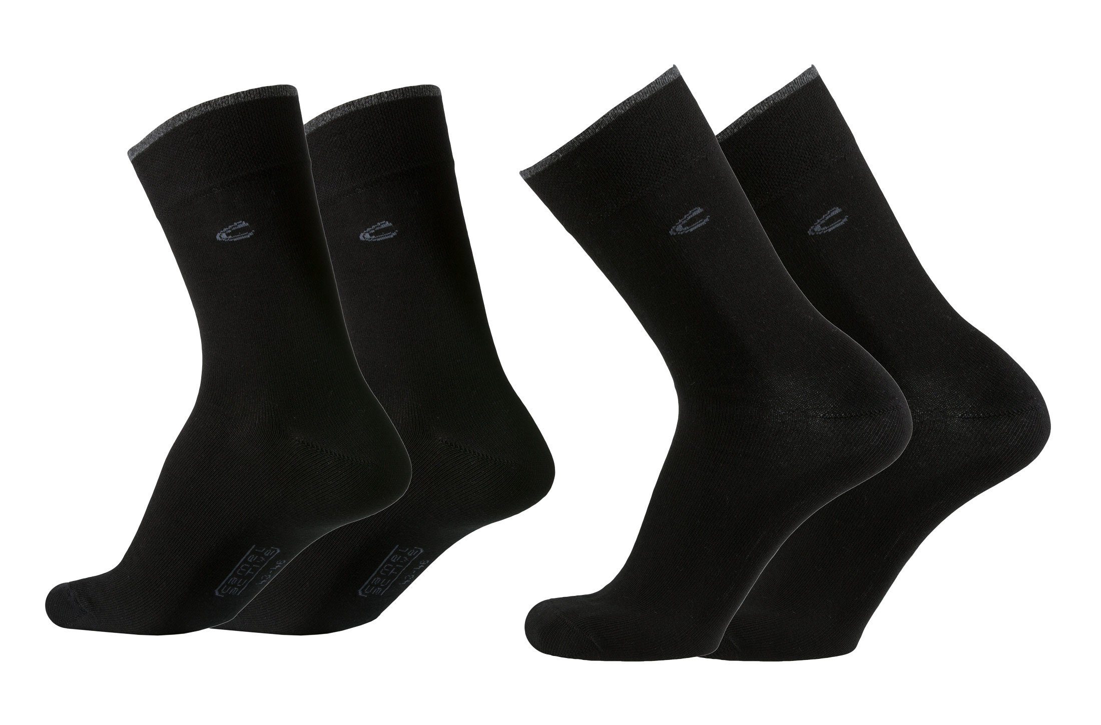 camel active Basicsocken 6590461042 camel active Herren Socken 4er Pack uni basic Büro & Freizeit