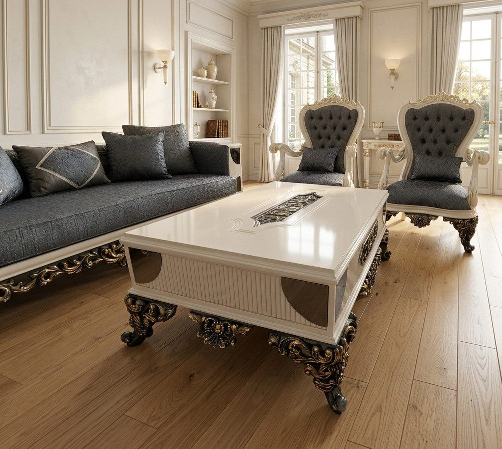 Xlmoebel Couchtisch Designer Wohnzimmer Tisch mit besonderem Charme und Stil, Made in Europa