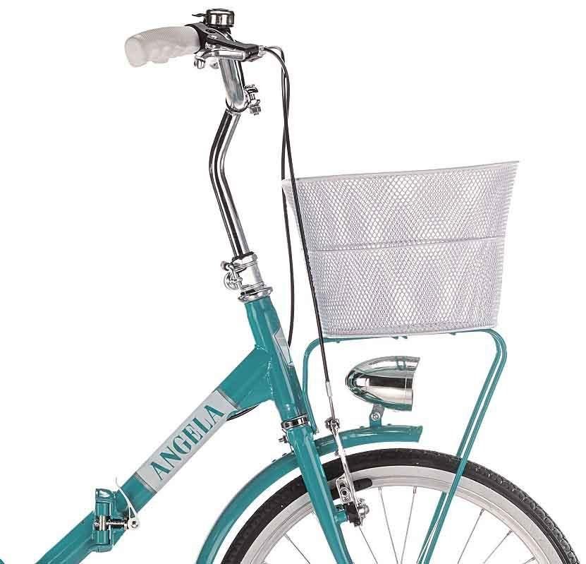 MBM Folding Bike New Angela, 1 speed, derailleur gears, for women and men, derailleur gears