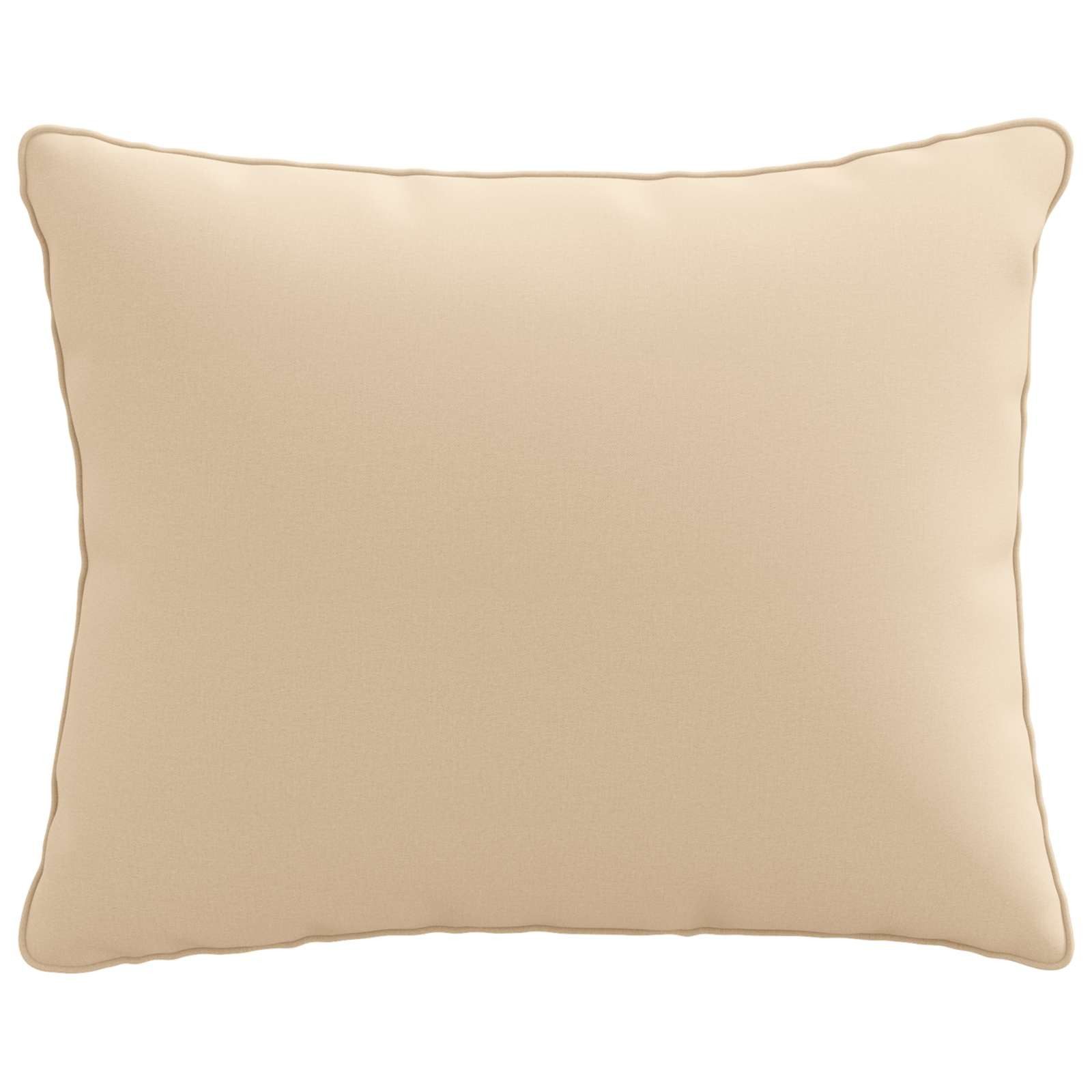 vidaXL Sitzauflage 1-teiliges Rücken-Kissen PUTTEN 100 % Polyester Creme, (1 St)