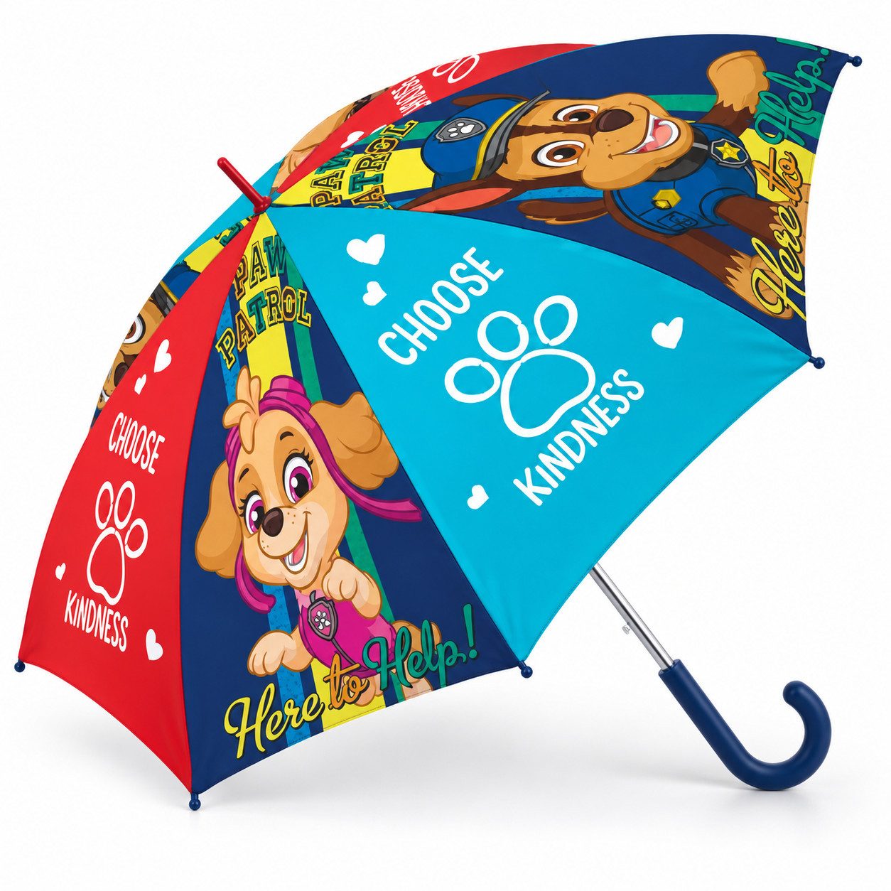 PAW PATROL Stockregenschirm Paw Patrol Kinder Regenschirm Stabregenschirm Schirm D 80 cm