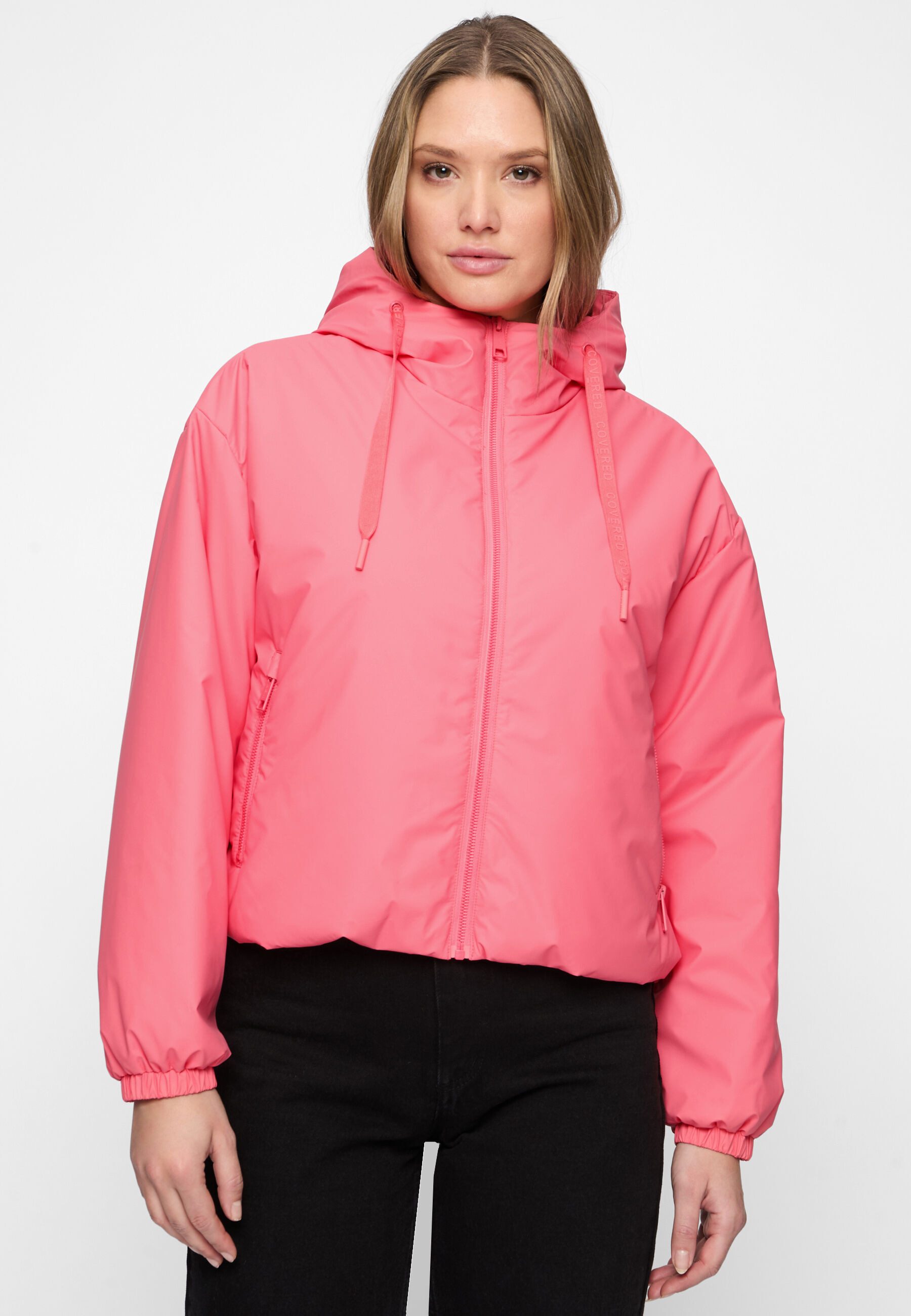 New View Funktionsjacke Pam (1-St) Kapuze weitenregulierbar