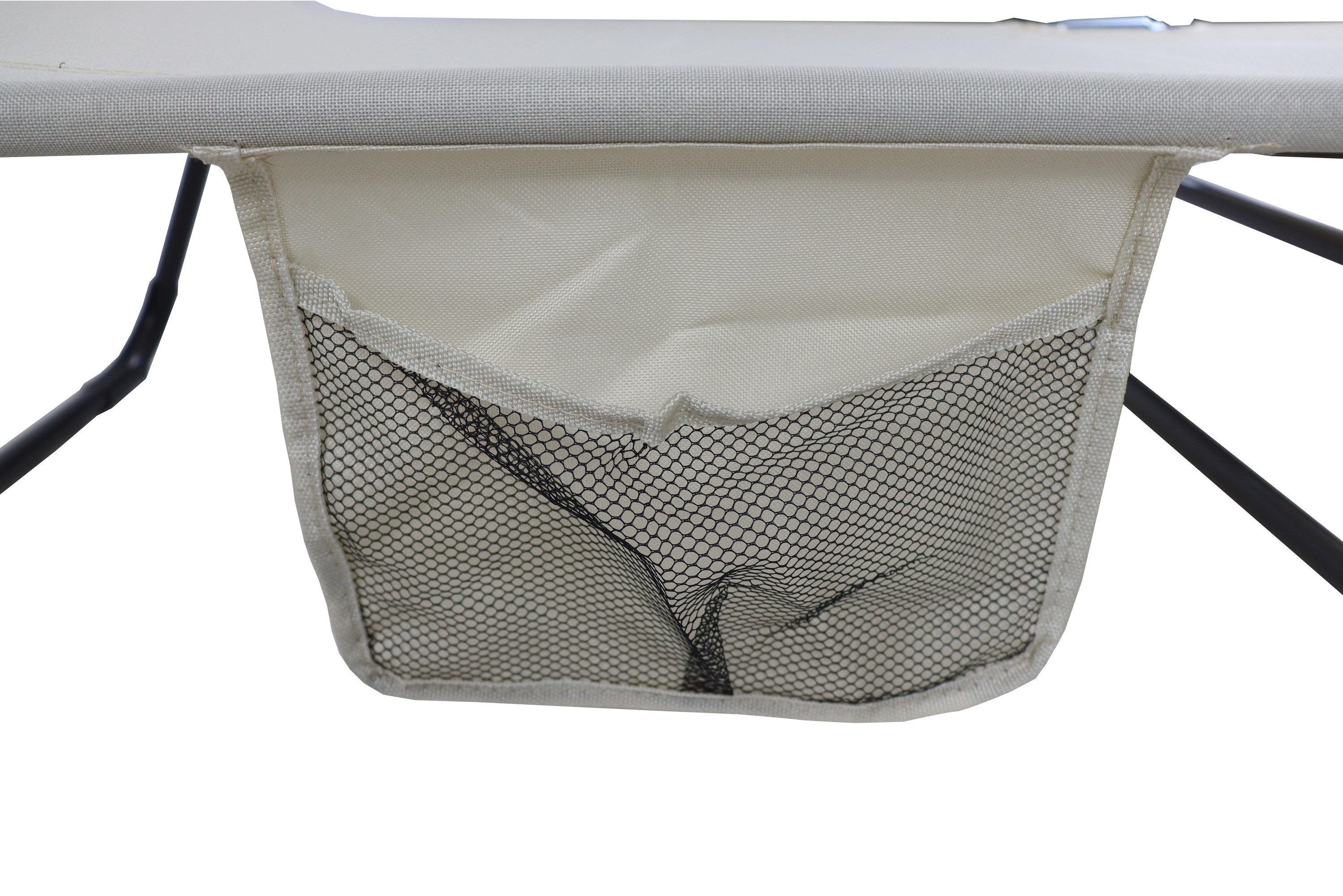 VCM Gartenliege Sonnenliege Bindox L. 185 x H. 24 x B. 55 cm, 1, klappbar Gartenliege faltbar leicht, Liegestuhl Sonnendach, Relaxliege