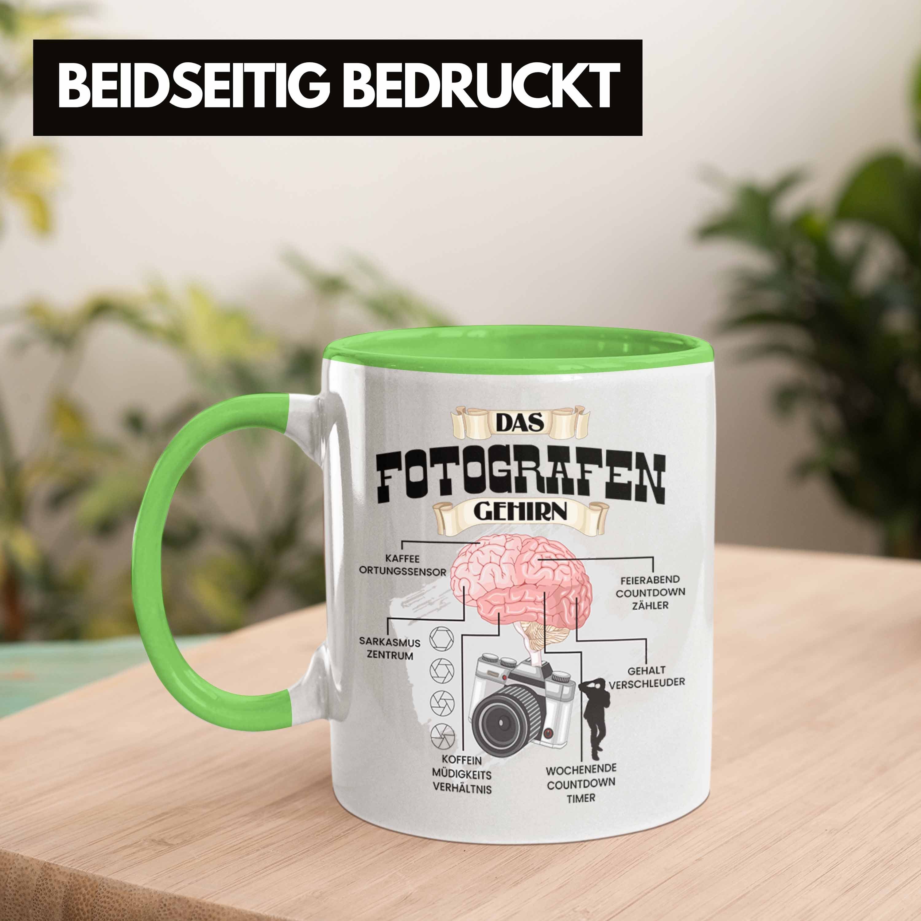 Spruch Geschenk Trendation für Tasse Grün Trendation Fotografen Fotografin - Lustiges Tasse