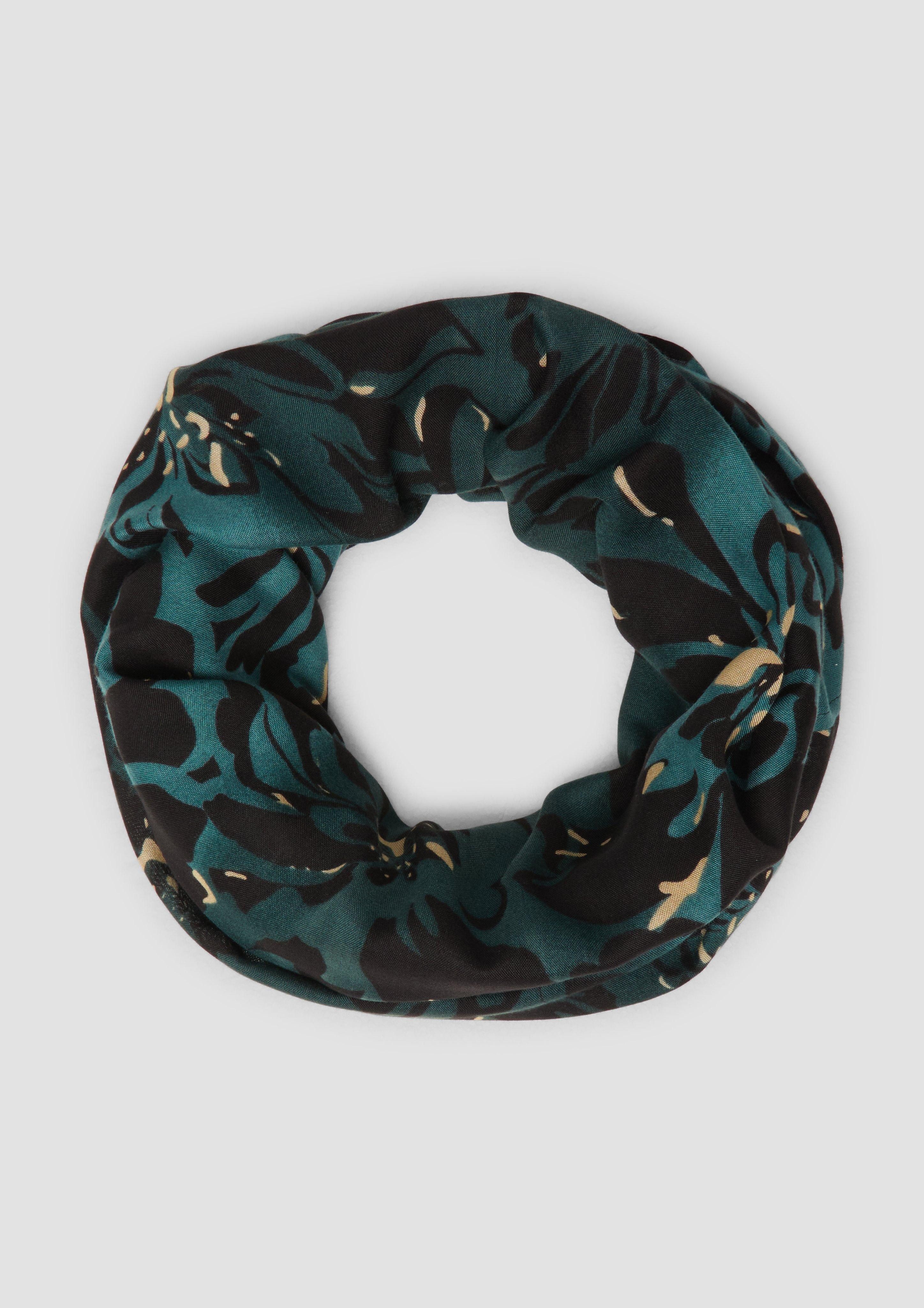 Halstuch Snood mit floralem Artwork