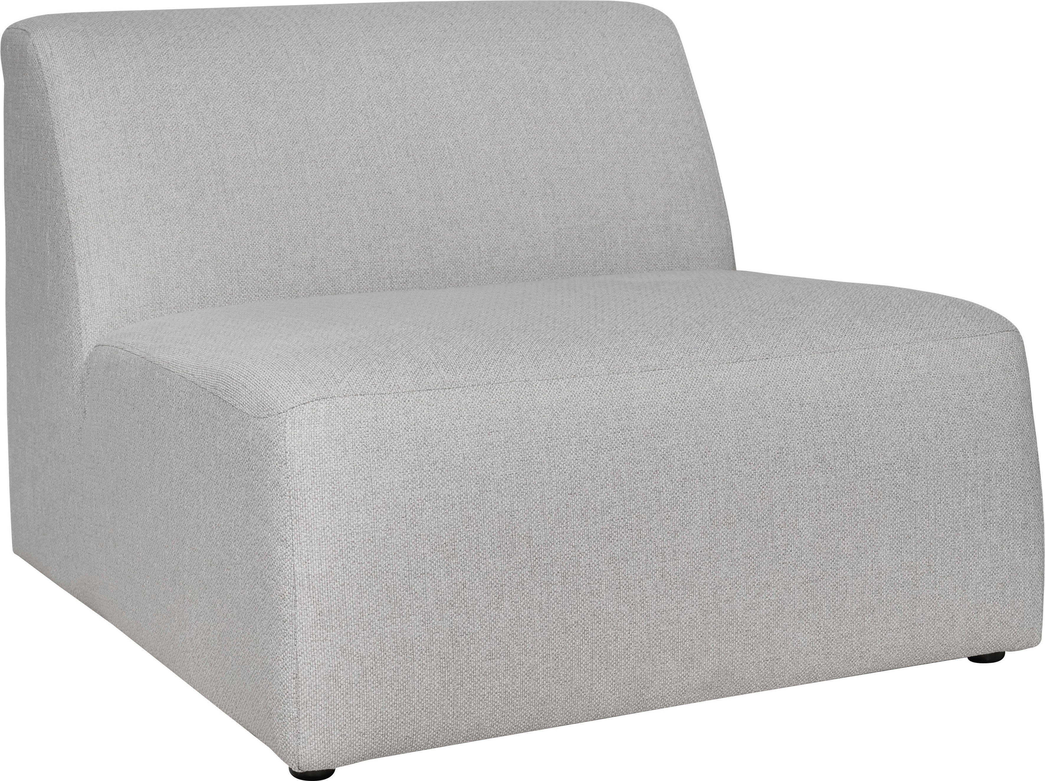 beige Komfort, angenehmer INOSIGN schöne Sofa-Mittelelement Proportionen Koa,