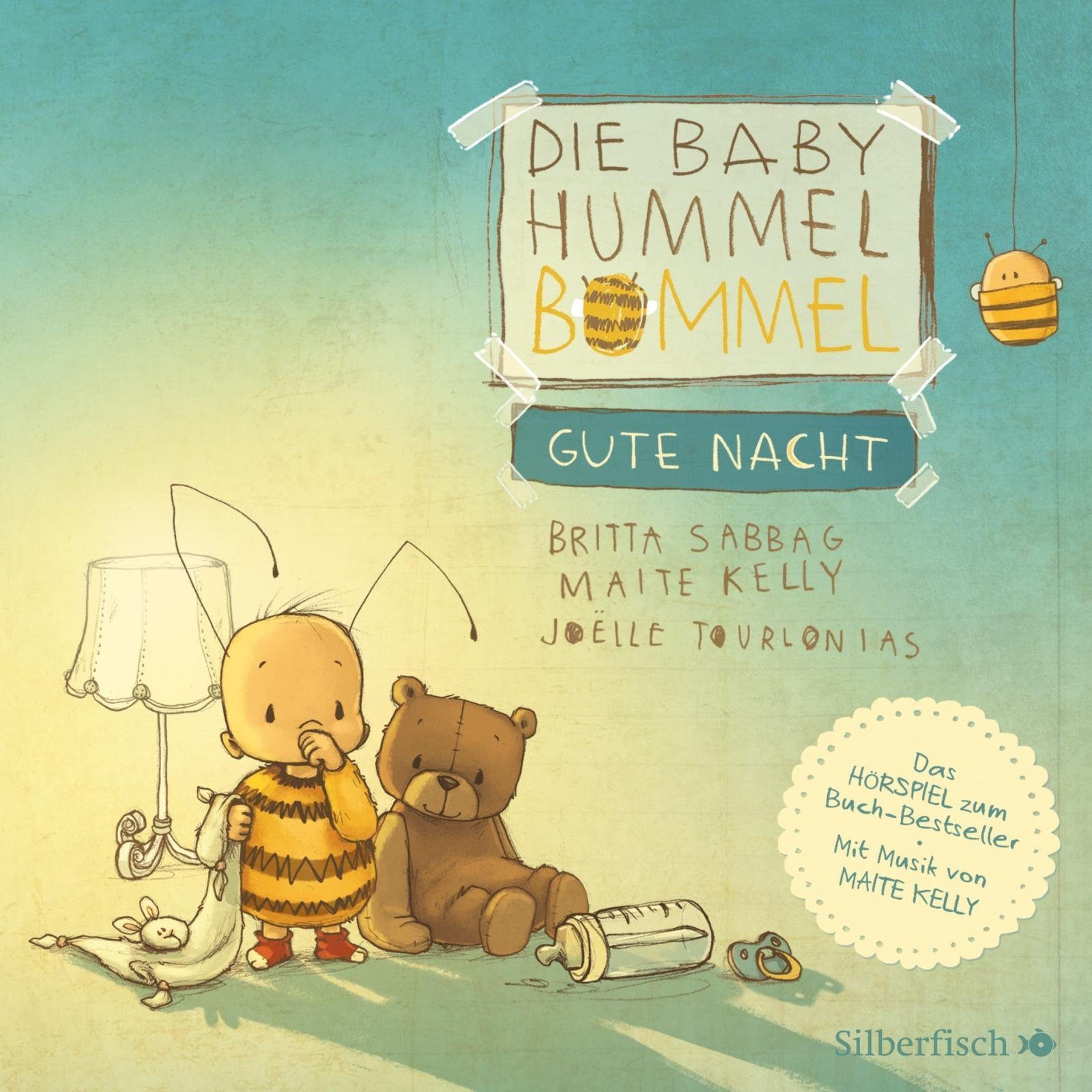 Silberfisch Verlag Hörspiel-CD Die Baby Hummel Bommel - Gute Nacht (Die kleine Hummel Bommel), 1 A...
