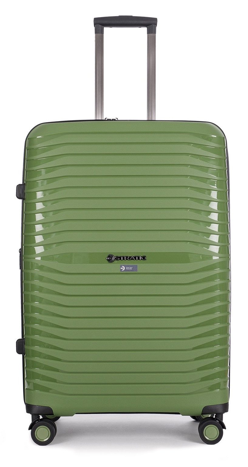 Stratic Trolley BRIGHT+ Чемоданы L, 4 Rollen, Hartschalenkoffer Trolley TSA-Zahlenschloss STRATIC CONNECT NFC-Chip