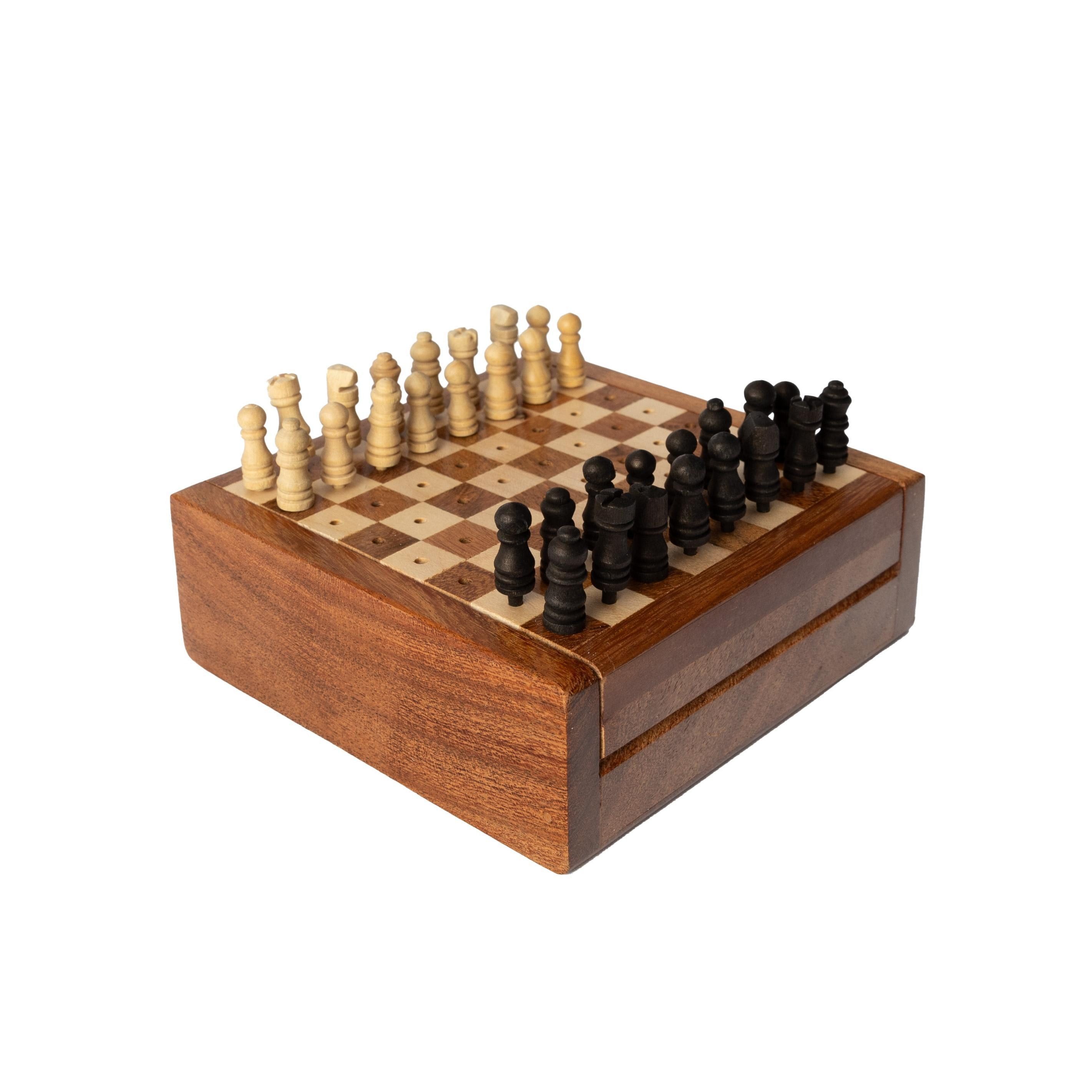 El Puente Spiel Reiseschach, Handmade, Fair Trade