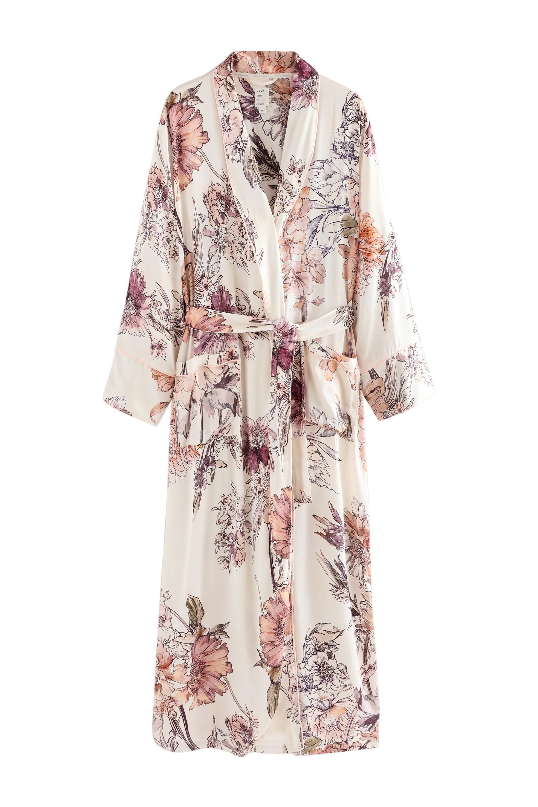 Next Damenbademantel Leichter Morgenmantel, Viskose (LENZING™ ECOVERO) günstig online kaufen