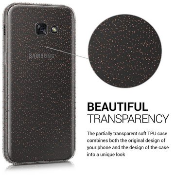 kwmobile Handyhülle Hülle für Samsung Galaxy A5 (2017), Handy Cover Case Schutzhülle im Glitzer Punkte Design