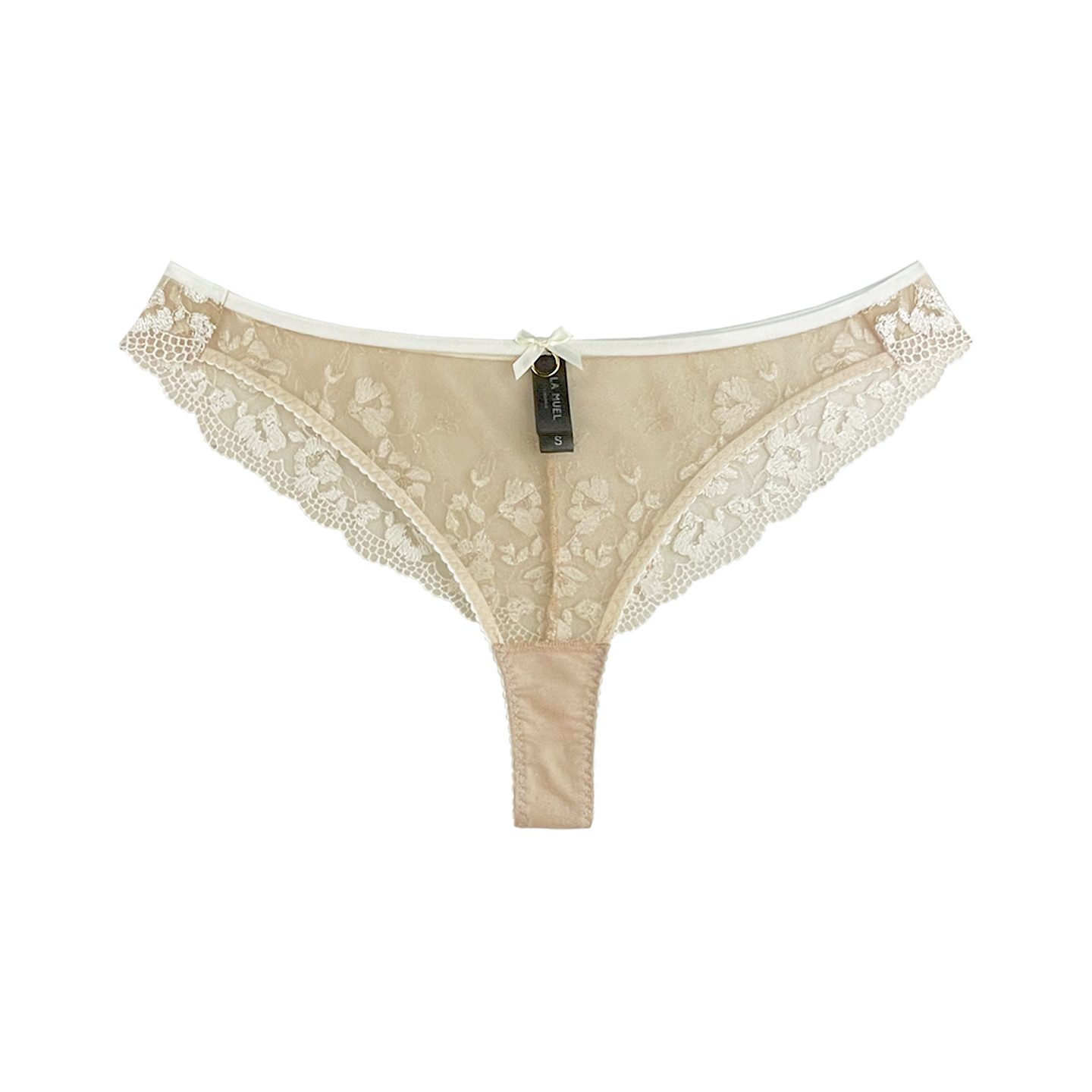 Brasilslip transparent mit Push-up Effekt