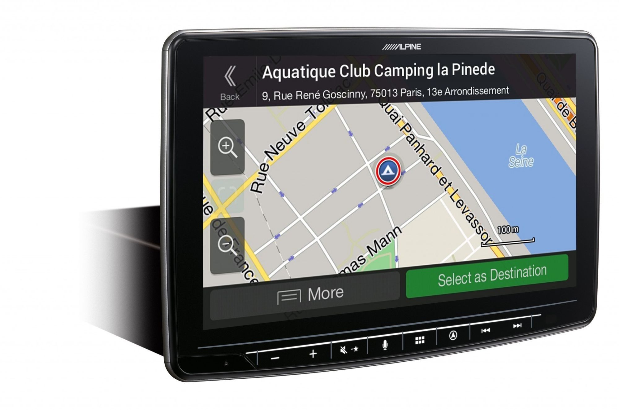 ALPINE INE-F904DC NaviL Reisemobilprofile DAB+ HDMI CarPlay Android Auto Autoradio (RDS, AM/FM Radio, Animiertes Display, Freisprecheinrichtung)