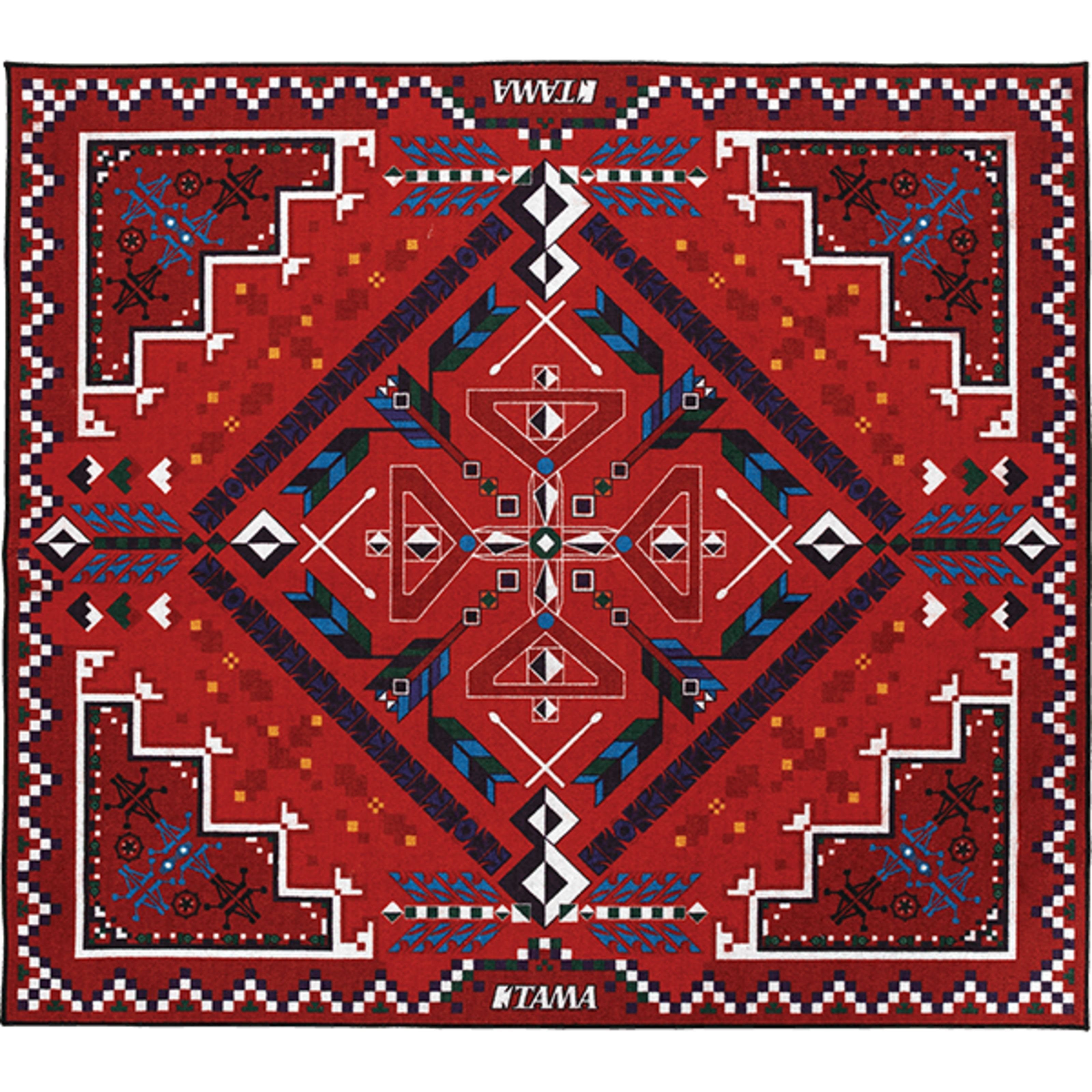 Tama Musikinstrumentenständer, (TDR-SW Drum-Teppich Southwestern Pattern, Zubehör für Drums, Drum-Teppiche), TDR-SW Drum-Teppich Southwestern Pattern - Drum Teppich