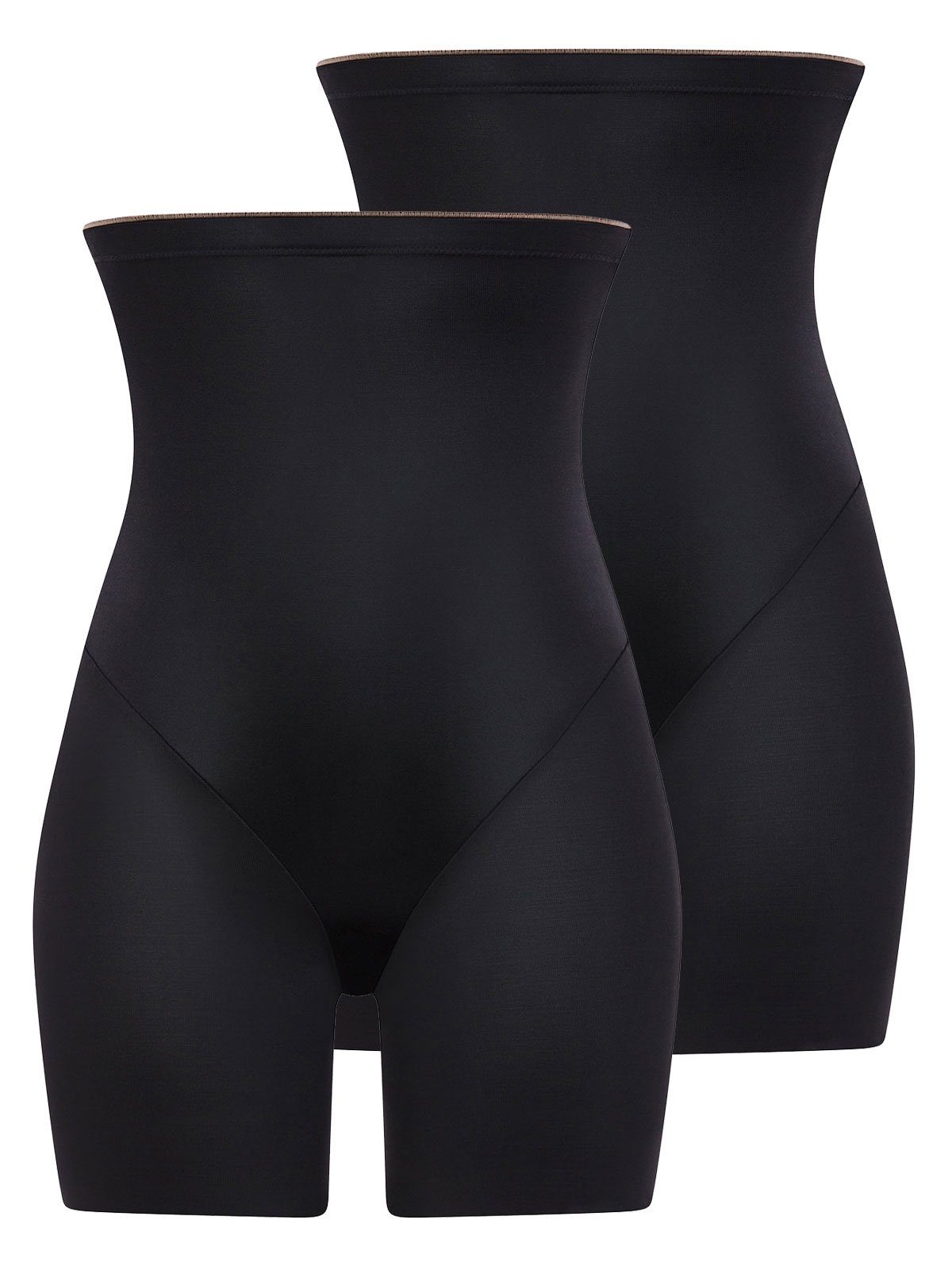 Miederhose 2er Pack Damen Maxi Miederhose mit Bein Soft Touch