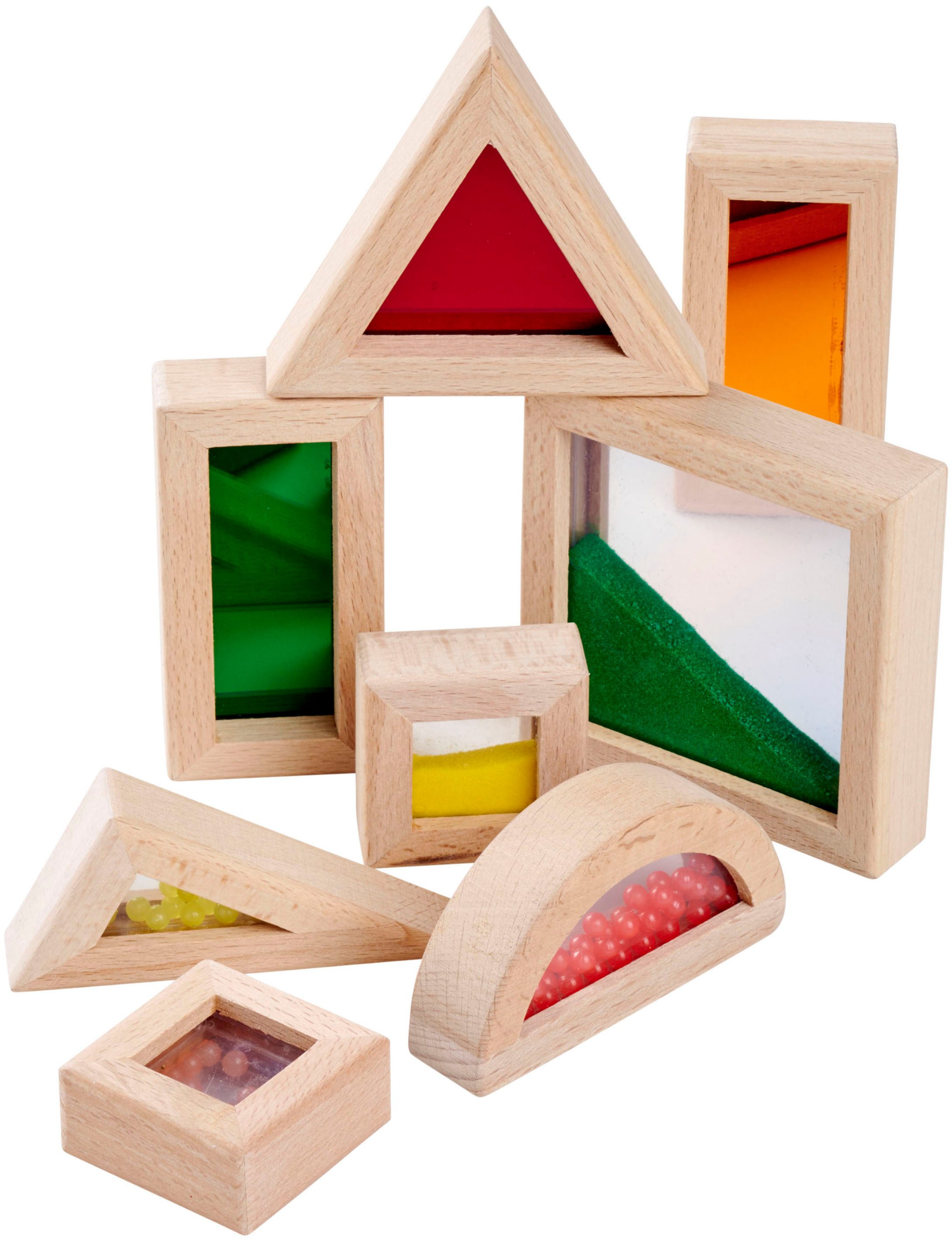 Eichhorn Bausteine mit Sichtfenster Spielbausteine, (Set, 8 St)