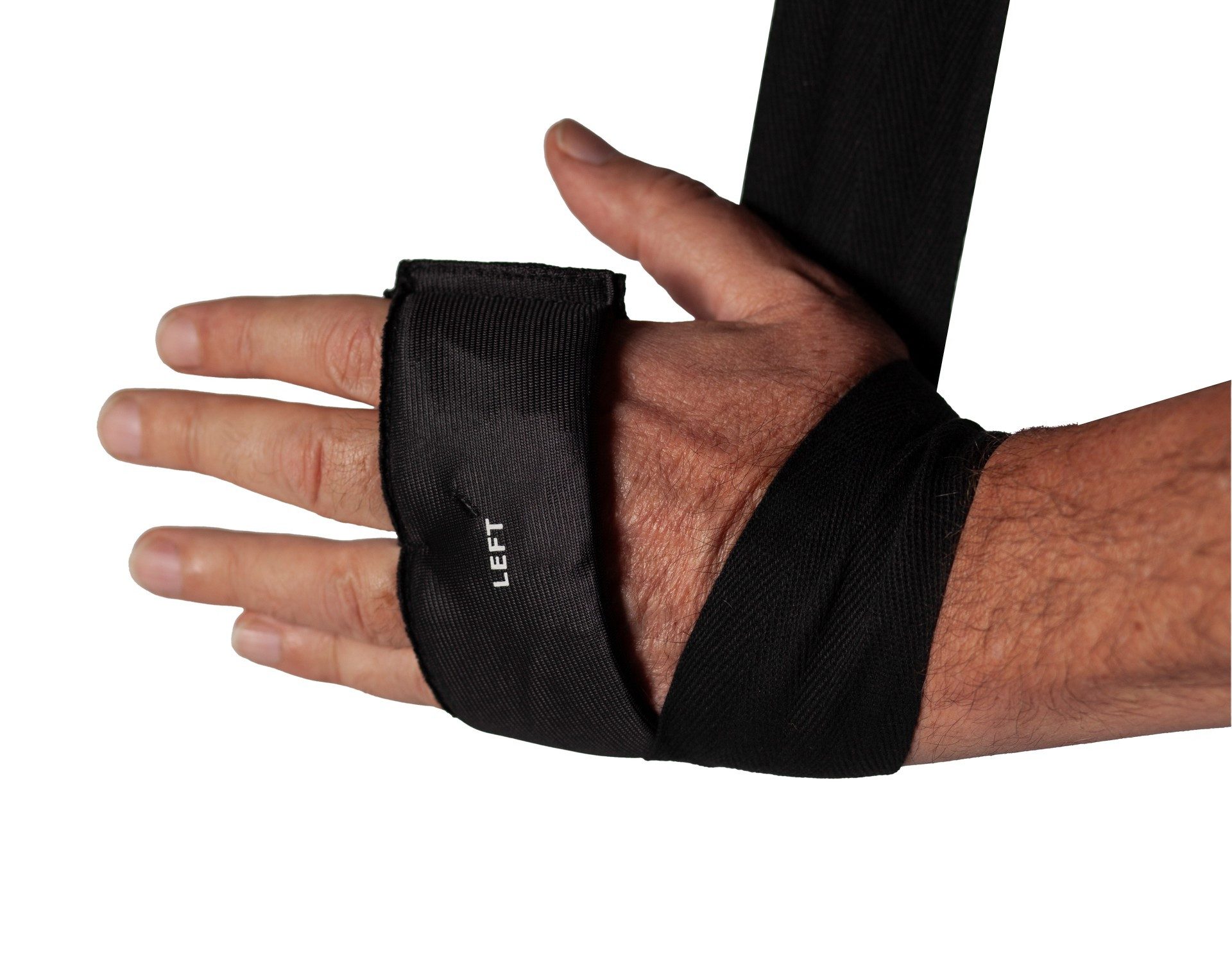 KWON Boxbandagen Premium Gel Box-Bandage unelastisch Boxen Handbandagen Faustbandagen (3,5 m, Paar), Profi Qualität für Wettkampf und Training, schwarz oder rot – Bild 3 von 5
