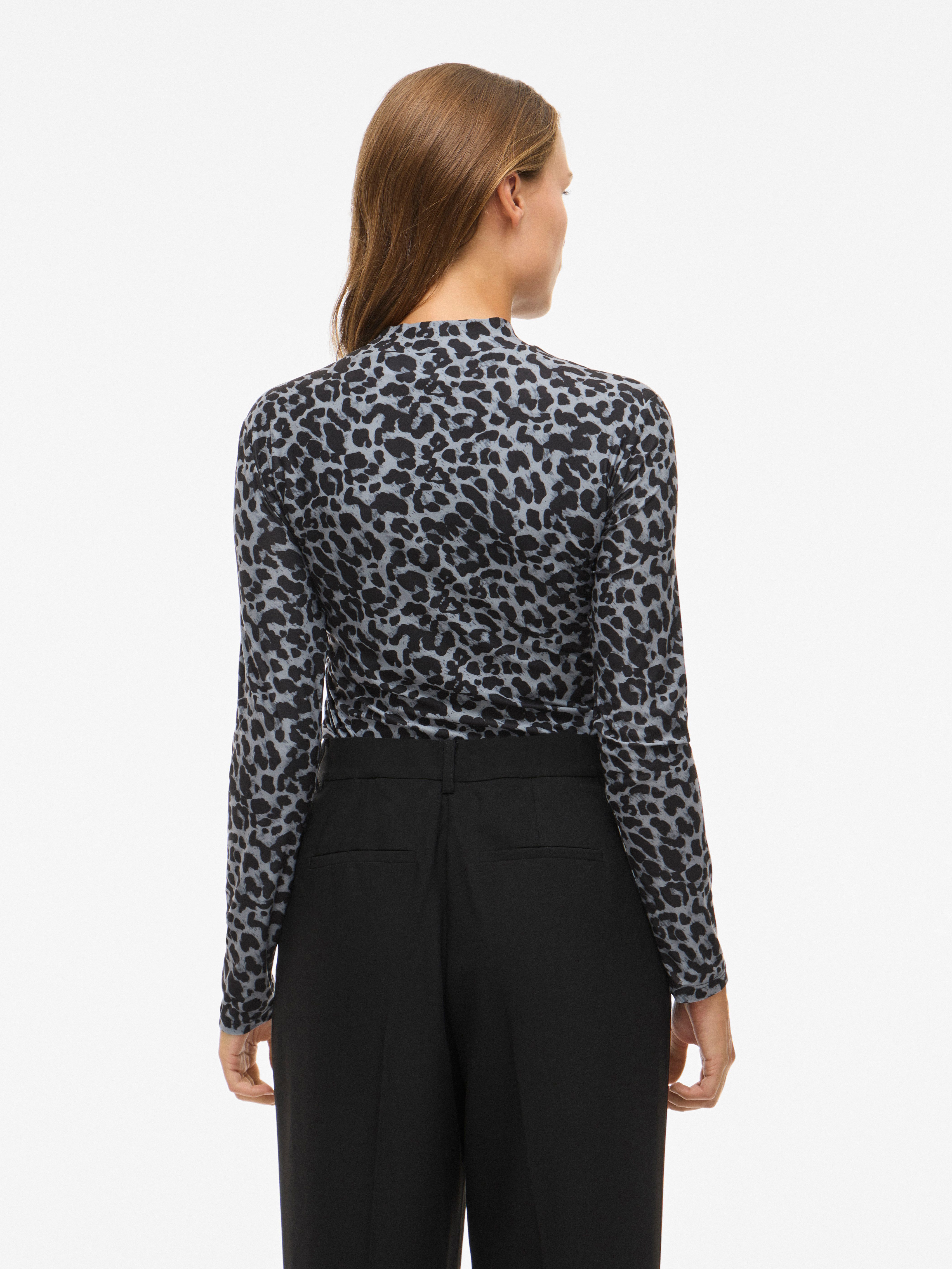 Vila Stehkragenshirt VILEOA L/S ROLLNECK TOP günstig online kaufen