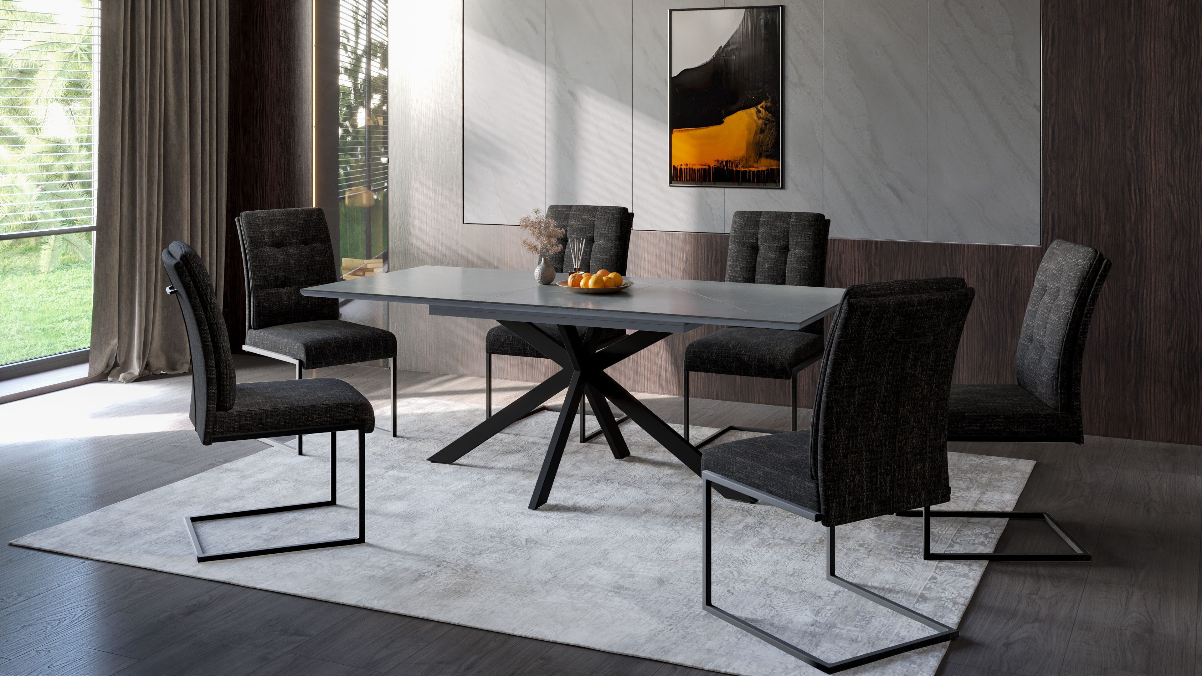 HELA Freischwinger "OLIVIA Esszimmerstuhl" (Set) 2 Stk.XL-Breite, Komfortsi günstig online kaufen