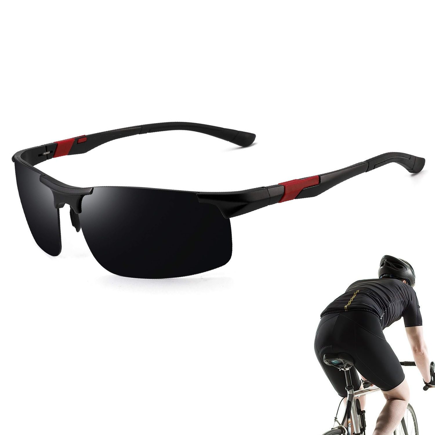 RWEUOQ Sonnenbrille Polarisierte Sport-Sonnenbrille für Männer günstig online kaufen