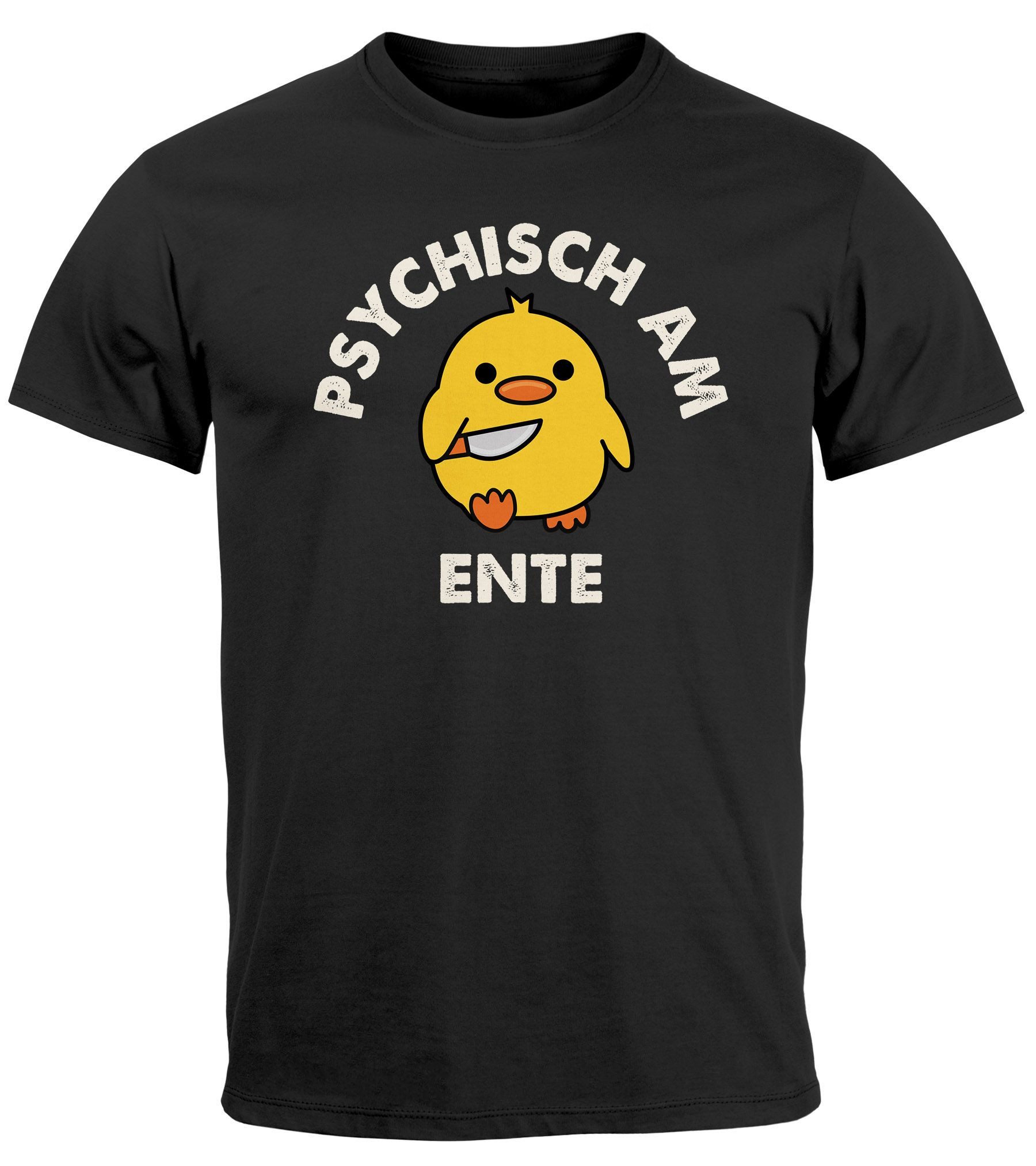 MoonWorks Print-Shirt Herren T-Shirt Psychisch am günstig online kaufen