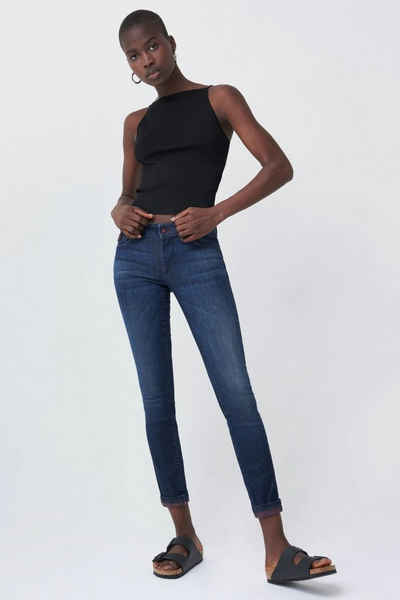 Salsa Stretch-Jeans SALSA JEANS WONDER PUSH UP SKINNY dark vintage blue 125308.8504