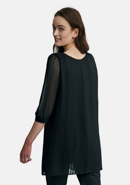 Uta Raasch Kurzarmbluse Pleated blouse with 3/4-length sleeves .