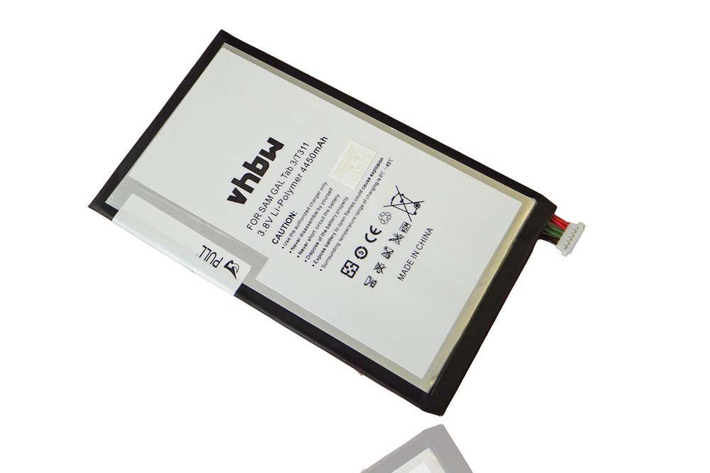 vhbw kompatibel mit Samsung Galaxy Tab SM-T315 Tablet-Akku Li-Polymer 4450 mAh (3,8 V)