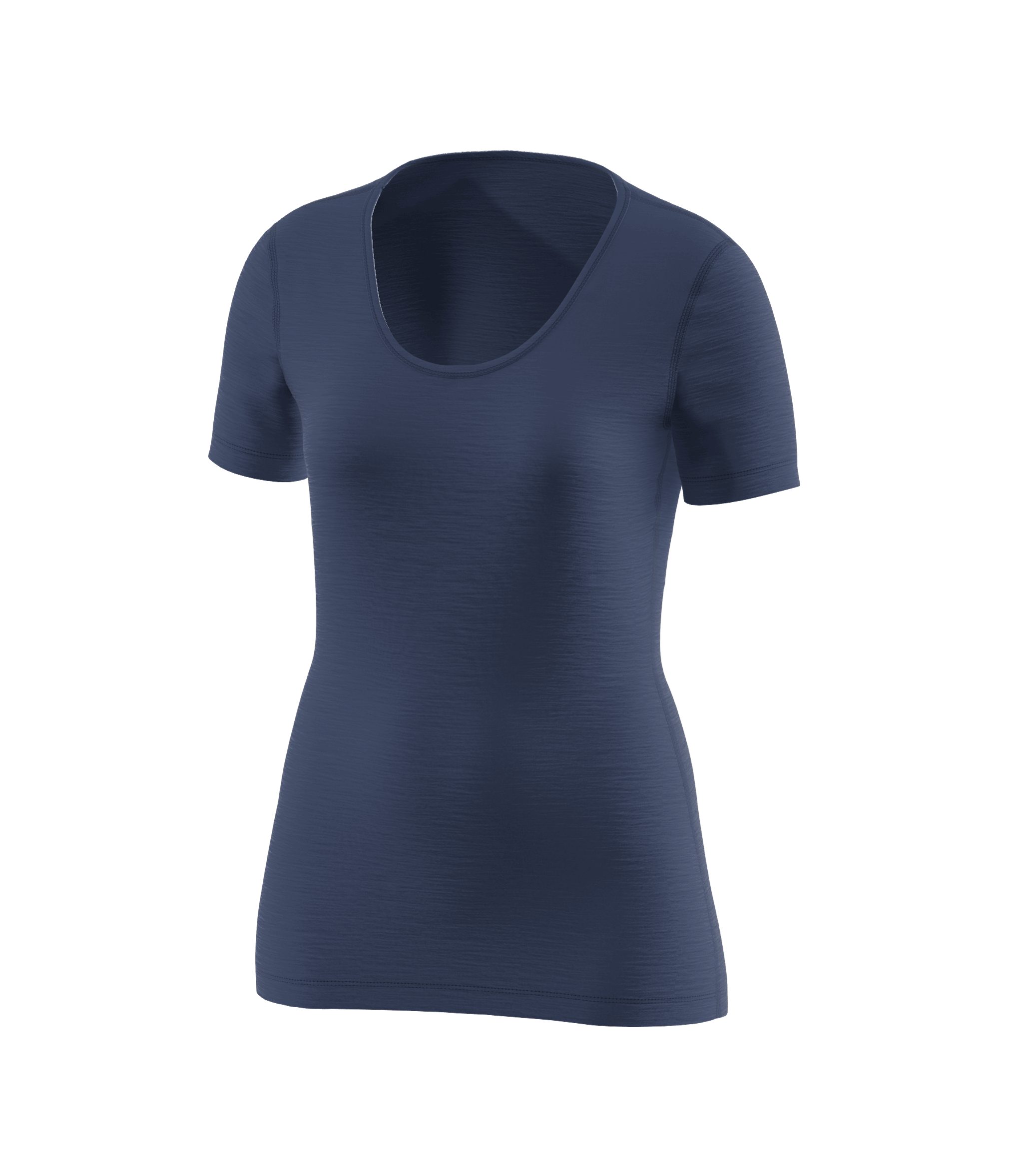 Löffler Unterhemd W SHIRT S/S MERINO LIGHT DARK BLUE