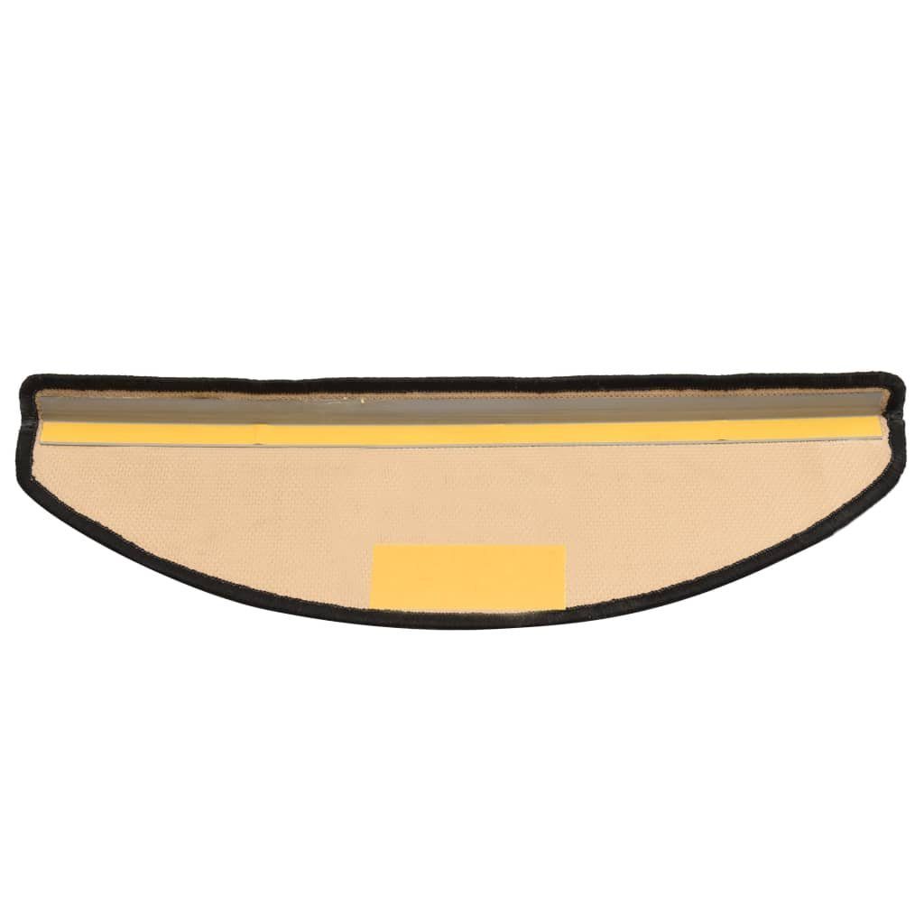 Produktbild von VidaXL Stufenmatte 15 Stück Treppenmatten Selbstklebend 15 Stk Braun 65x21x4cm Nadelvlies