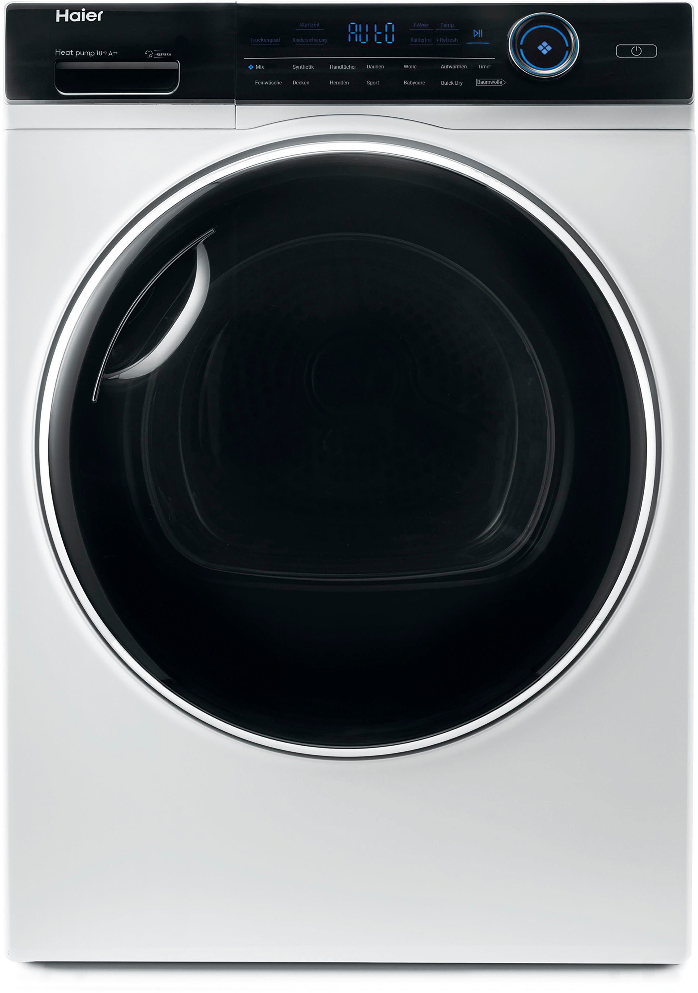 Haier Wärmepumpentrockner I PRO 7 HD100-A2979N, 10 kg, Auffrischen mit Dampf: i-Refresh, Pillow-Schontrommel