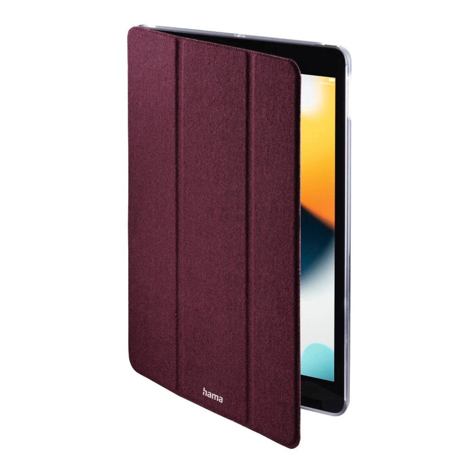 Hama Tablet-Hülle Smart Case Palermo Tasche Cover Hülle Bag Rot, Standfunktion, für Apple iPad 7 2019 / iPad 8 2020 / iPad 9 2021 10,2" – Bild 3 von 5