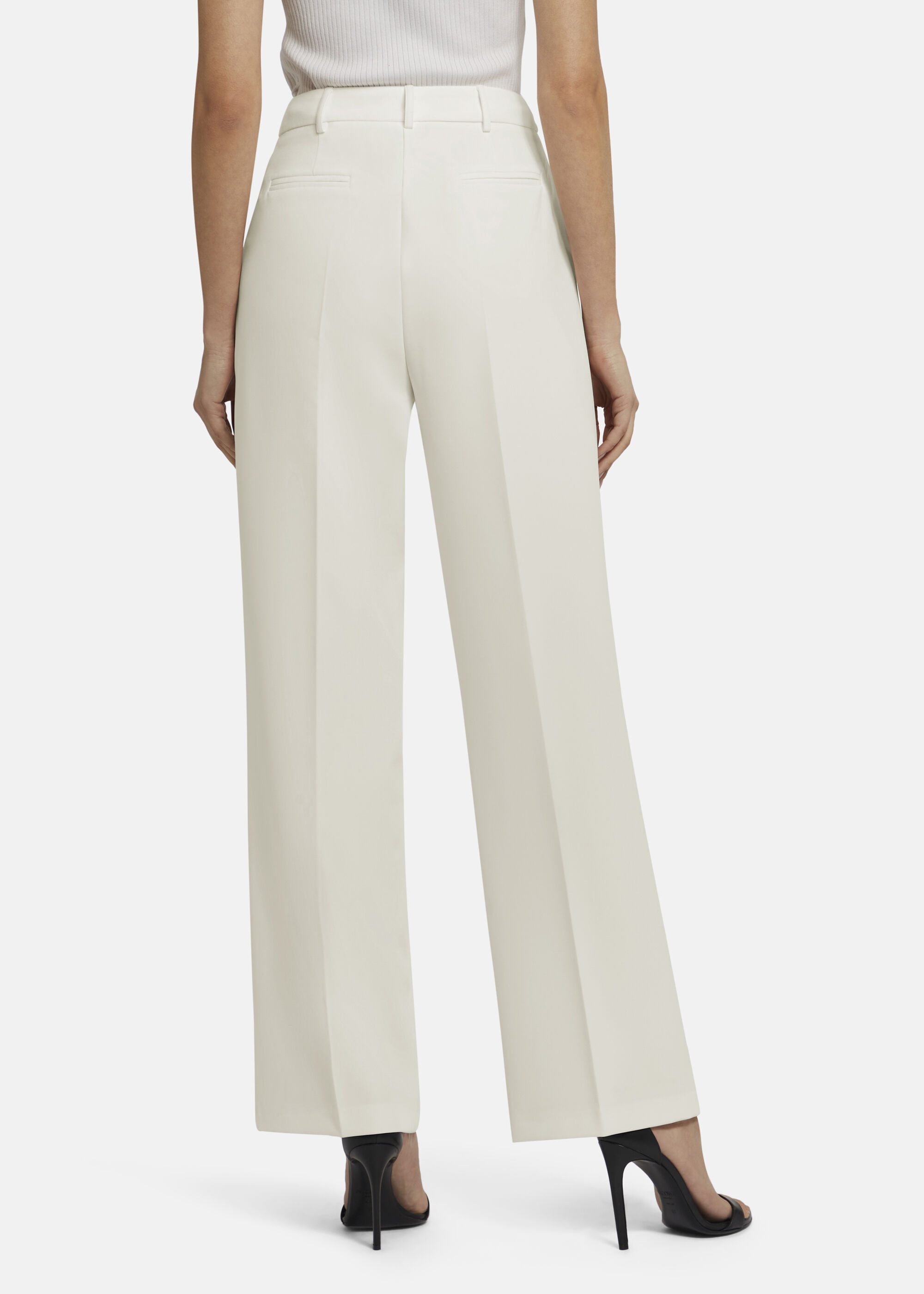 Nicowa Anzughose VINIWA (1-tlg) Wide Leg Twill Hose