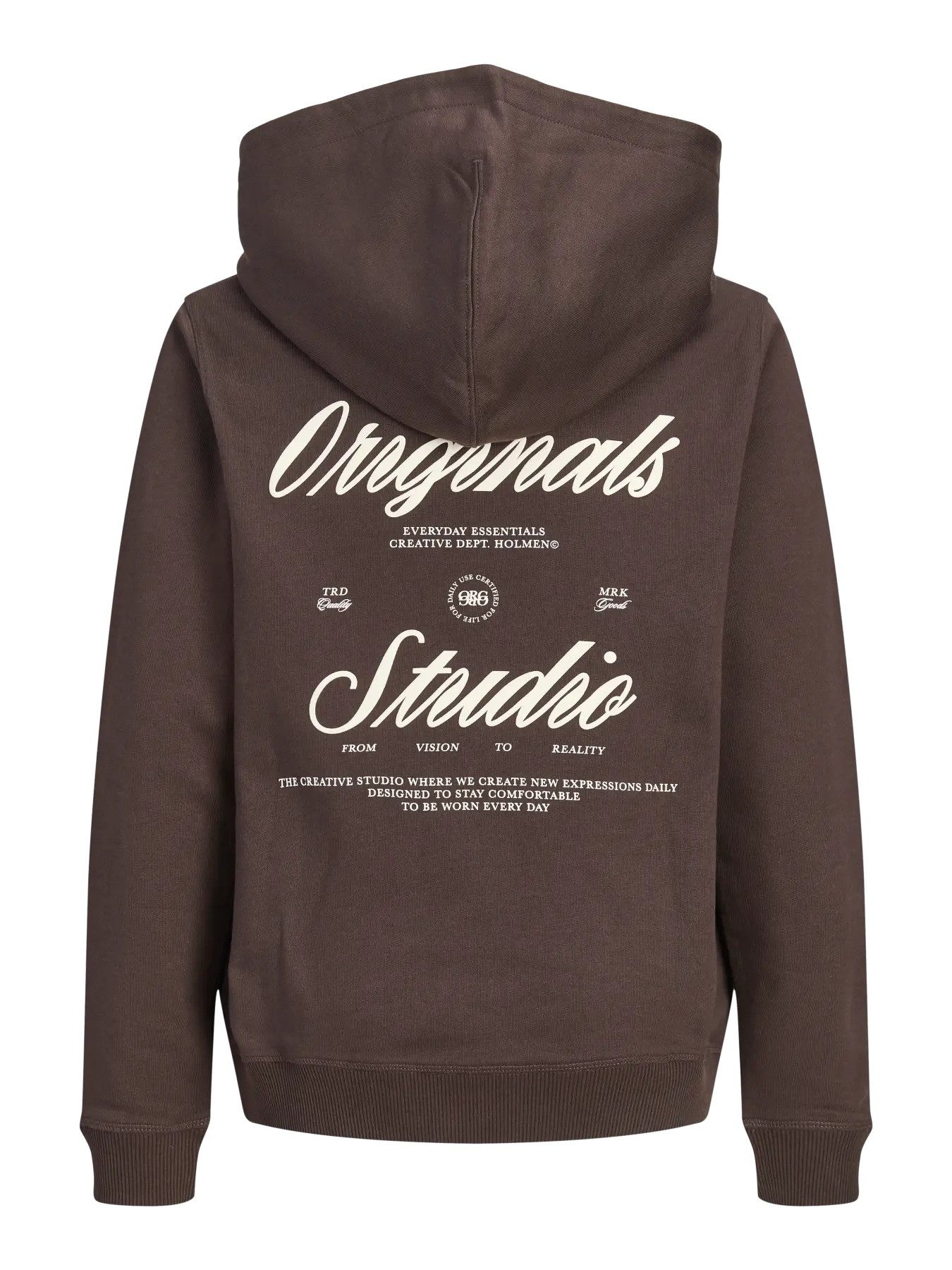 Jack & Jones Junior Sweatshirt JORNORREBRO TYPO BACK SWEAT HOOD SN JNR – Bild 2 von 5