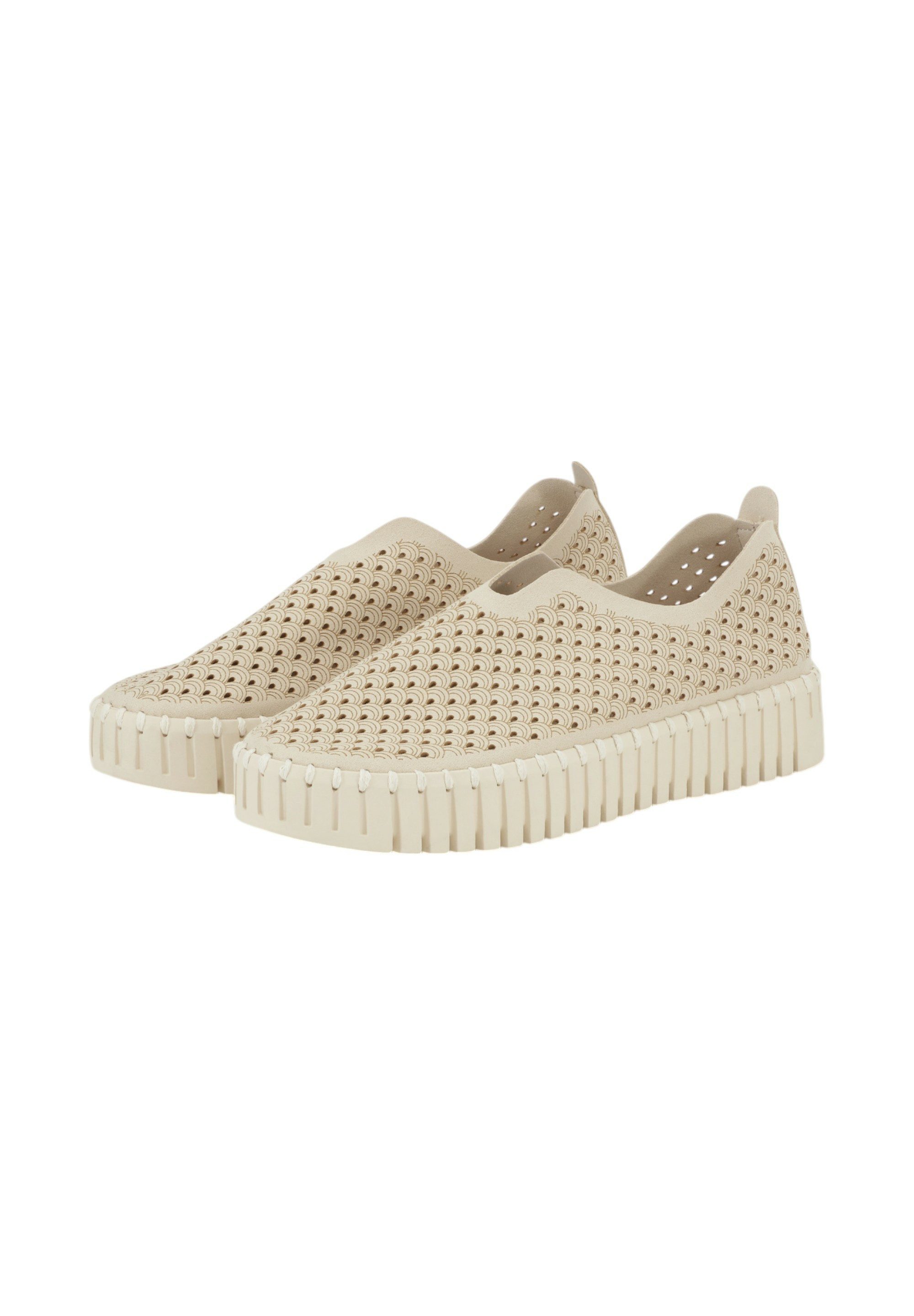 Ilse Jacobsen TULIP3373 Sneaker Plateausohle, atmungsaktive Mikrofaser, hoher Tragekomfort