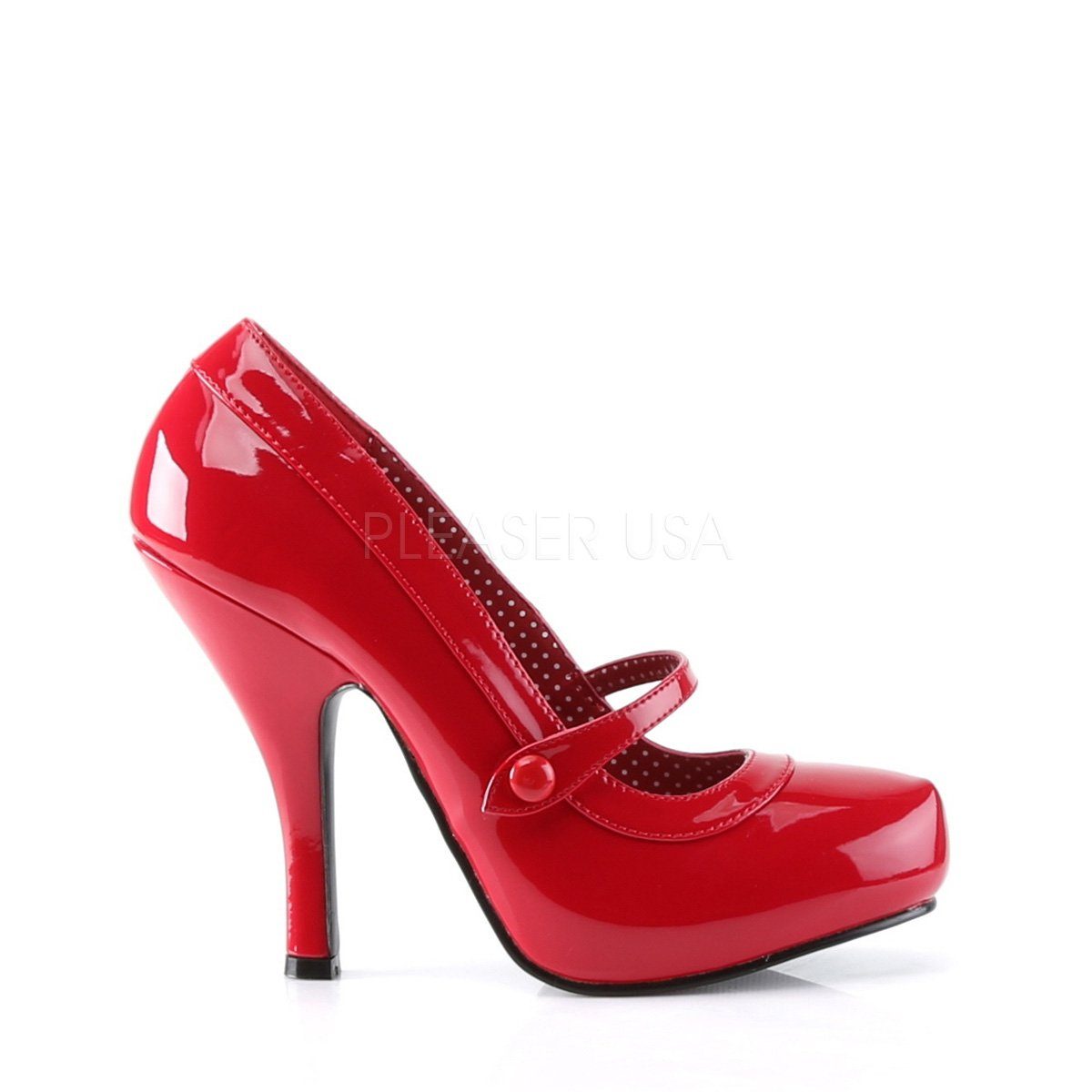 CUTIEPIE-02 - Mary Pin Janes Rot High-Heel-Pumps Couture Up