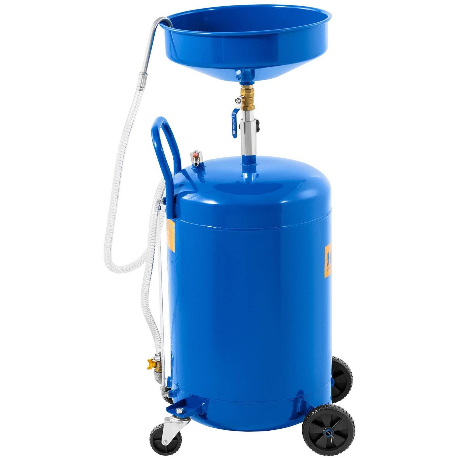 MSW Ölabsaugpumpe Ölablassgerät 68 L Ölauffanggerät Ölauffangwagen Ölauffangbehälter