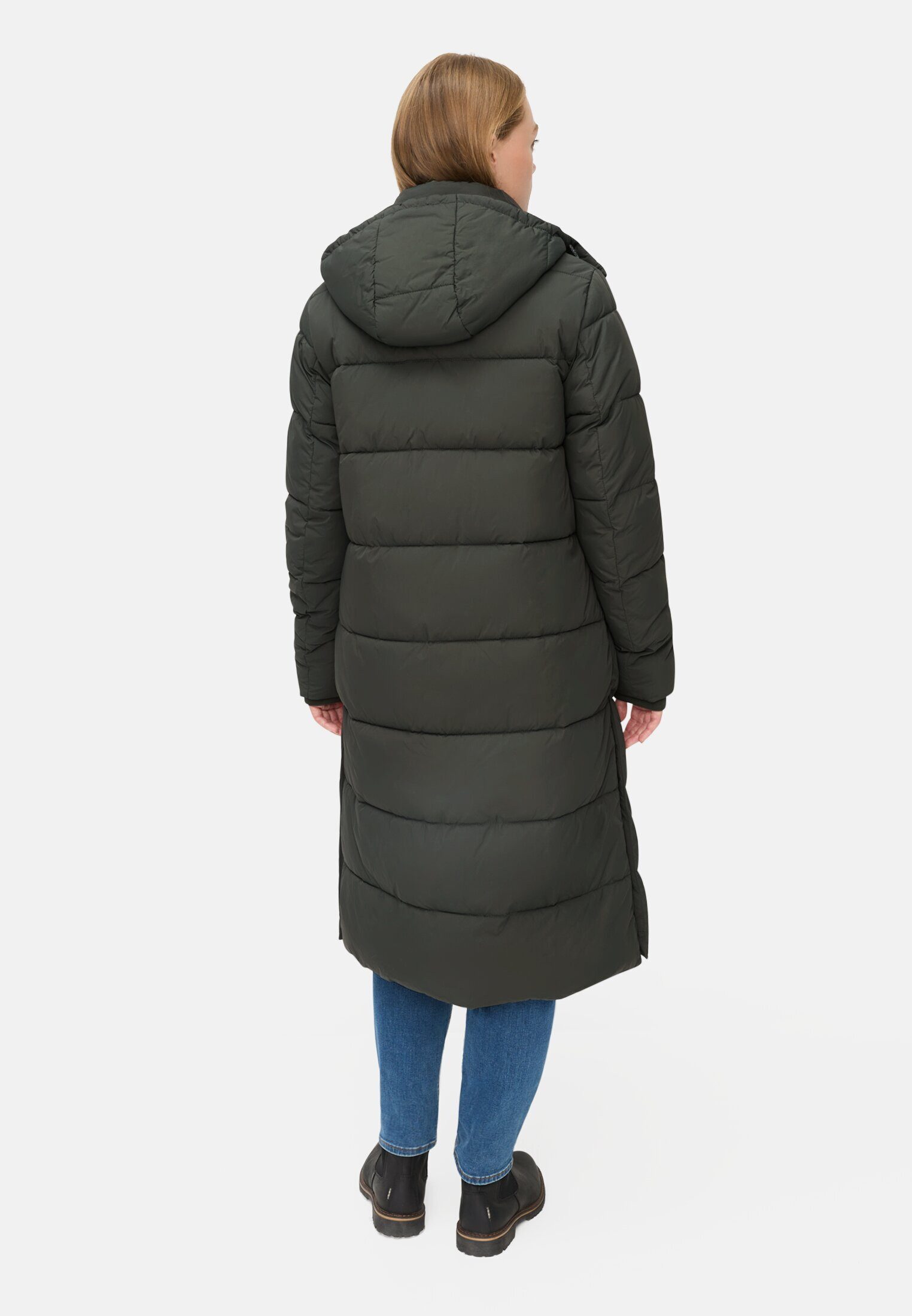 camel active Funktionsmantel mit abnehmbarer Kapuze Langarm Abnehmbare Kapu günstig online kaufen