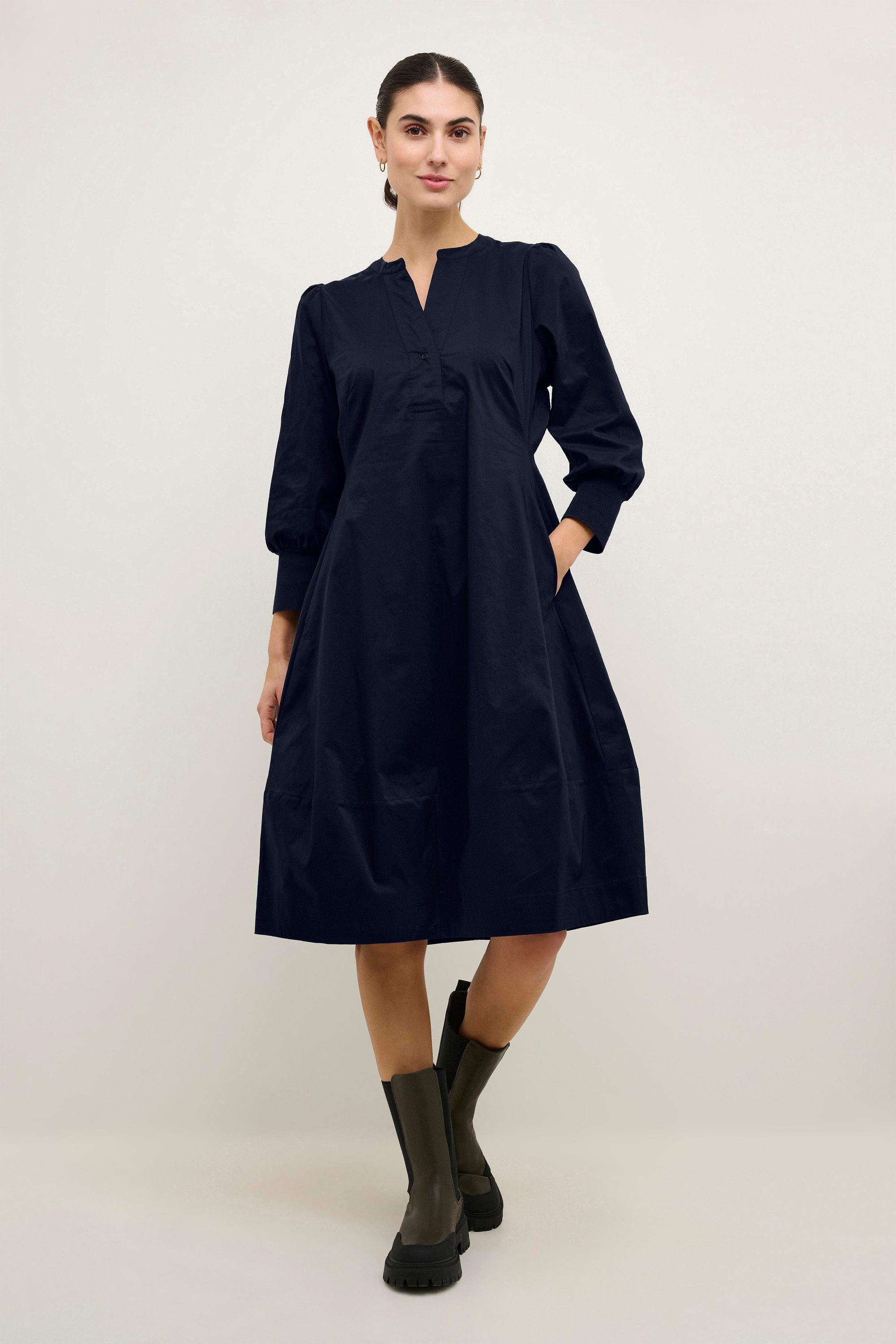 Culture Jerseykleid Freizeitkleid CUANTOINETT