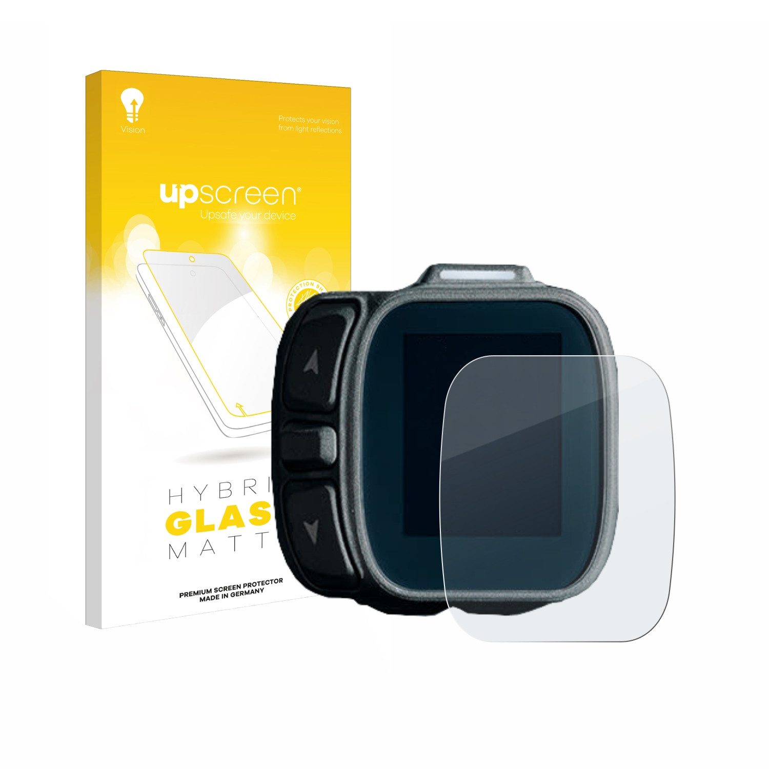 upscreen Displayschutzglas Folie für Giant Ridecontrol Dash 2 2026, Schutzfolie Glas Panzer Display Schutz matt
