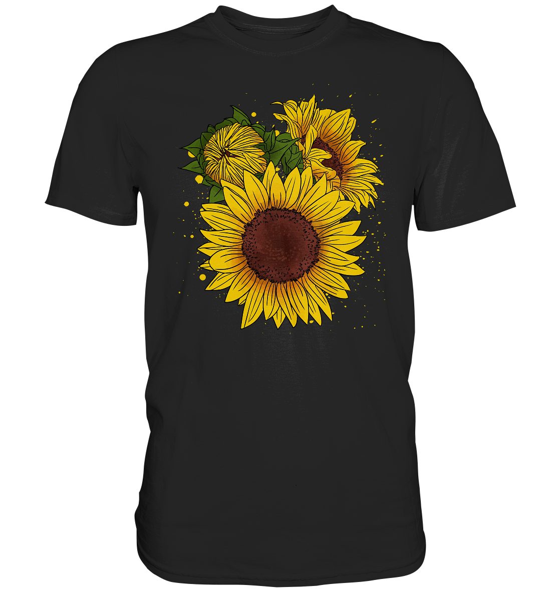T-Shirt Sonnenblumen Shirt Garten Geschenk Gärtner