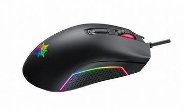 INCA IMG-GT14 Optisch Gaming Maus Mouse 3600 DPI RGB-Logo Gaming-Maus